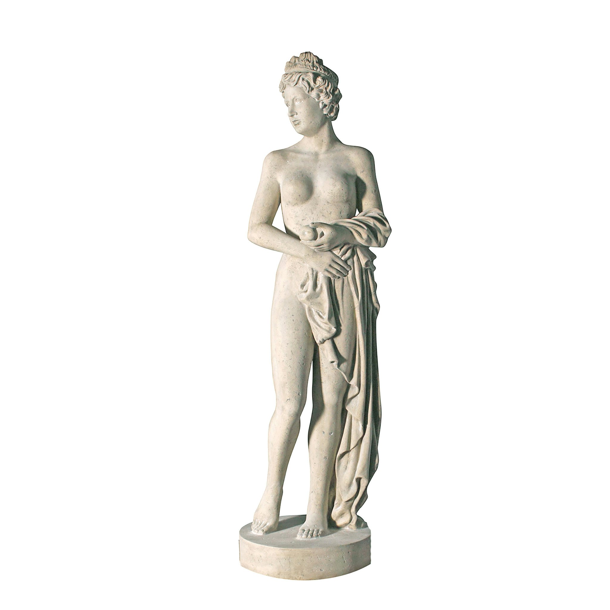 Toscano - Venus Holding Apple Statue