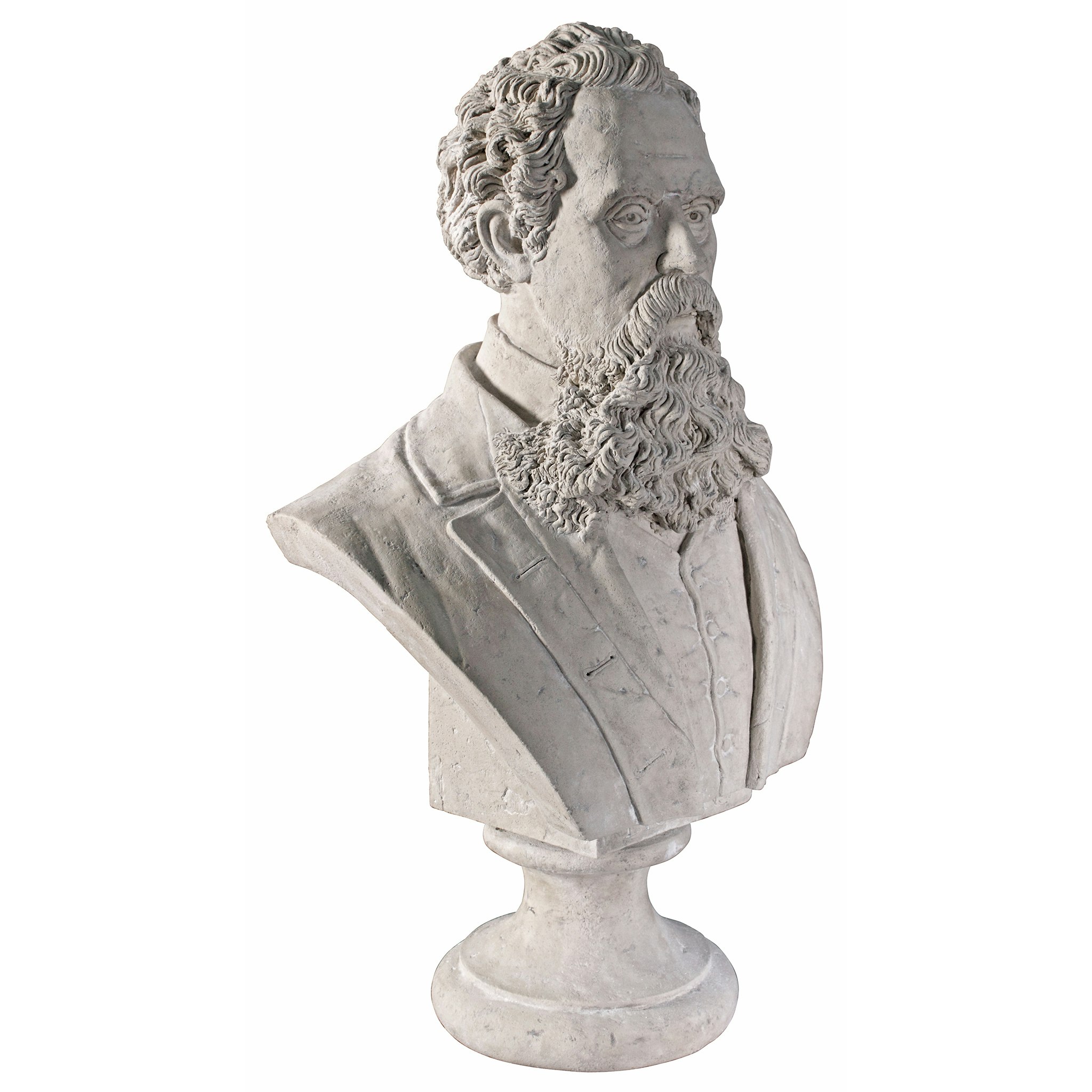 Toscano - Charles Dickens Sculptural Bust
