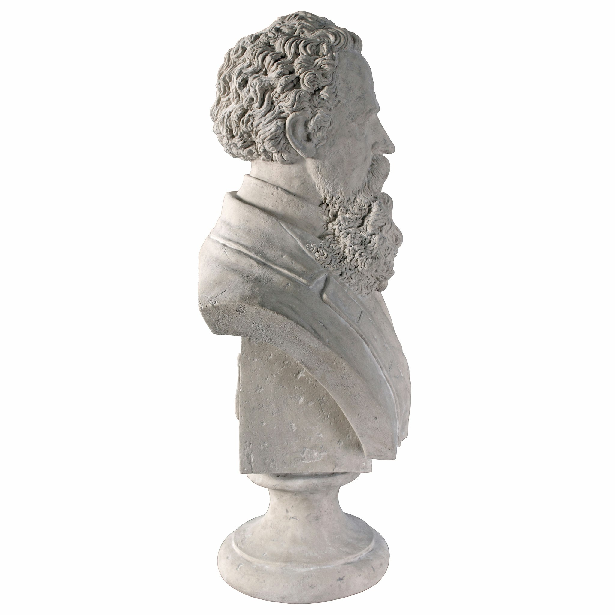 Toscano - Charles Dickens Sculptural Bust
