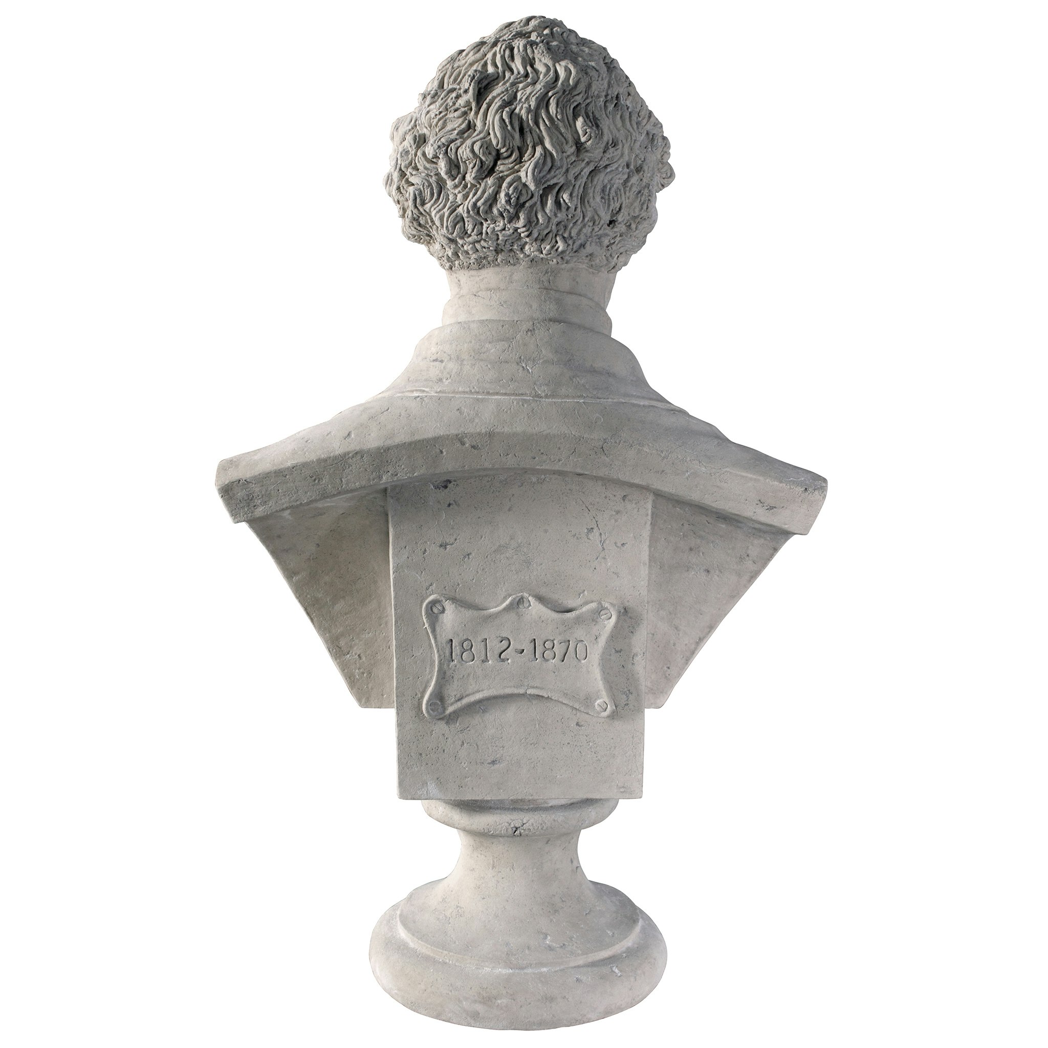 Toscano - Charles Dickens Sculptural Bust