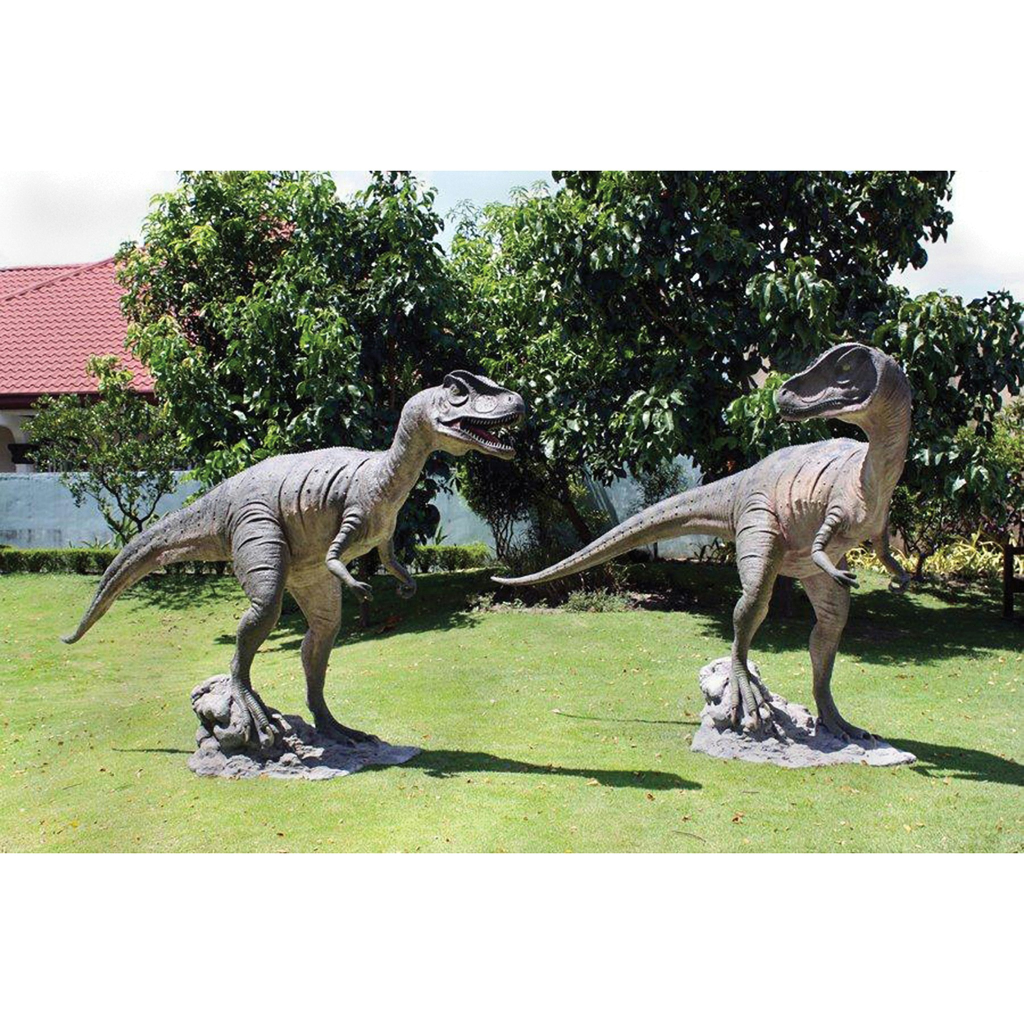 Toscano - Jurassic-Sized Allosaurus Dinosaur Statue