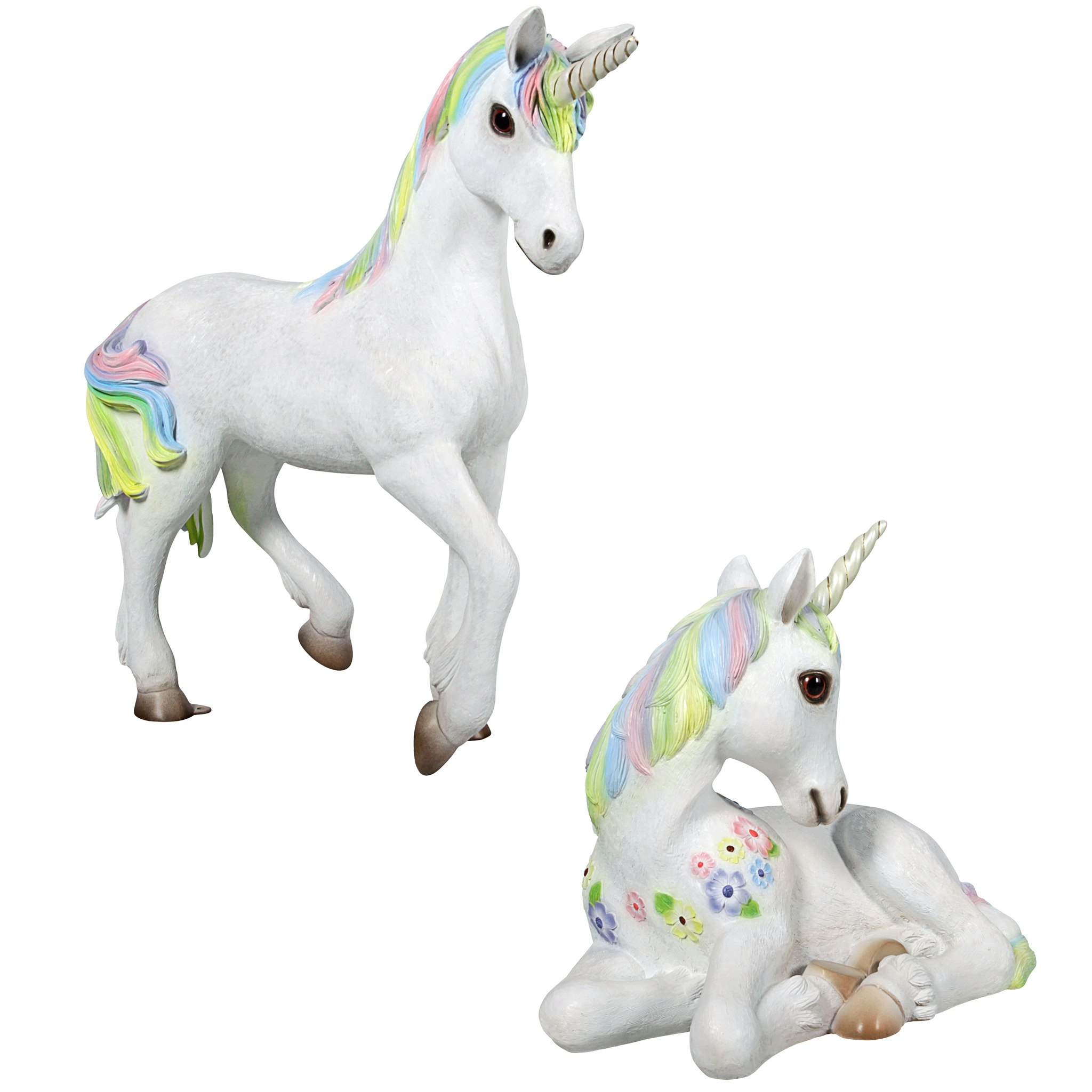 Toscano - Shimmer and Sparkle the Magical Mystical Unicorn Statues