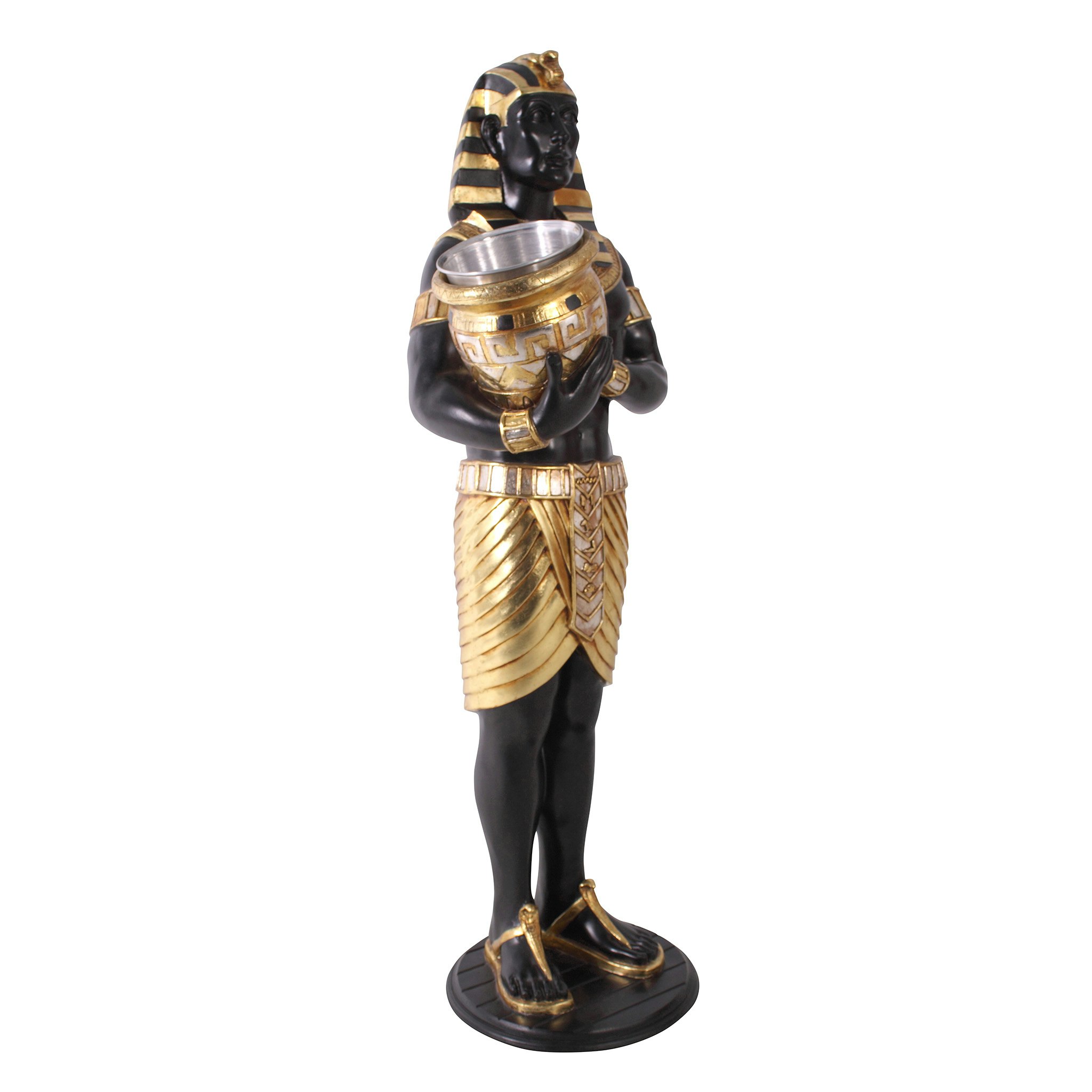 Toscano - Guardian Asar Egyptian Wine Holder Statue