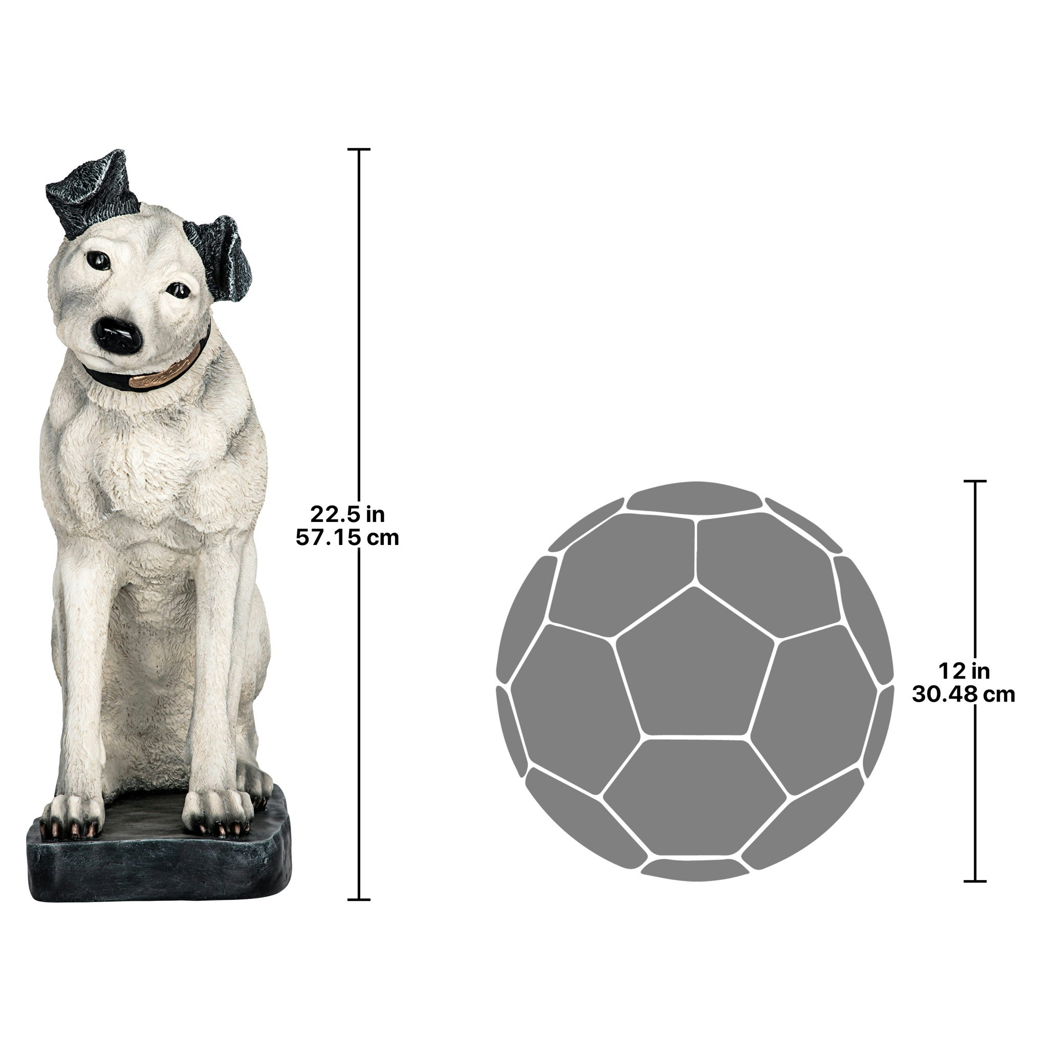 Toscano - Nipperthe RCA Dog Statue