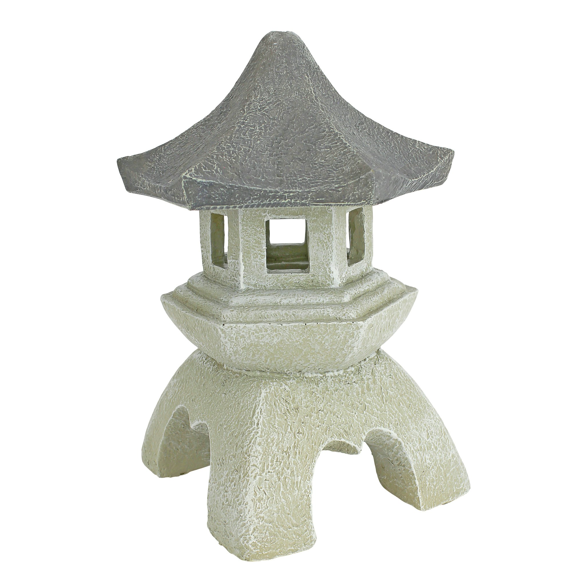 Toscano Asian Temple Pagoda Lantern Statue - Medium