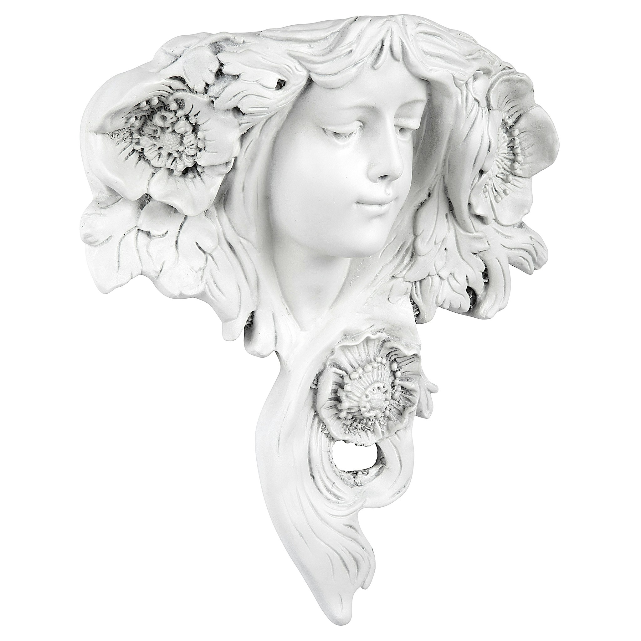 Toscano French Greenmen Planter Wall Sculpture - Le Printemps