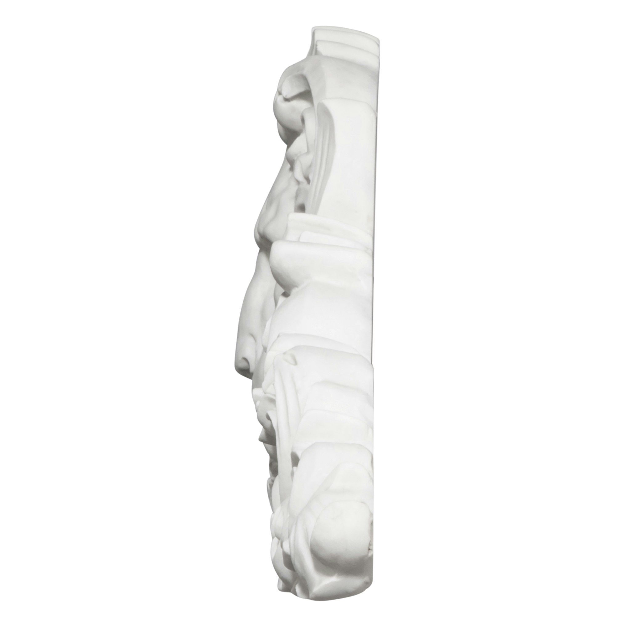 Toscano - Remoulage Lion Sculptural Wall Pediment