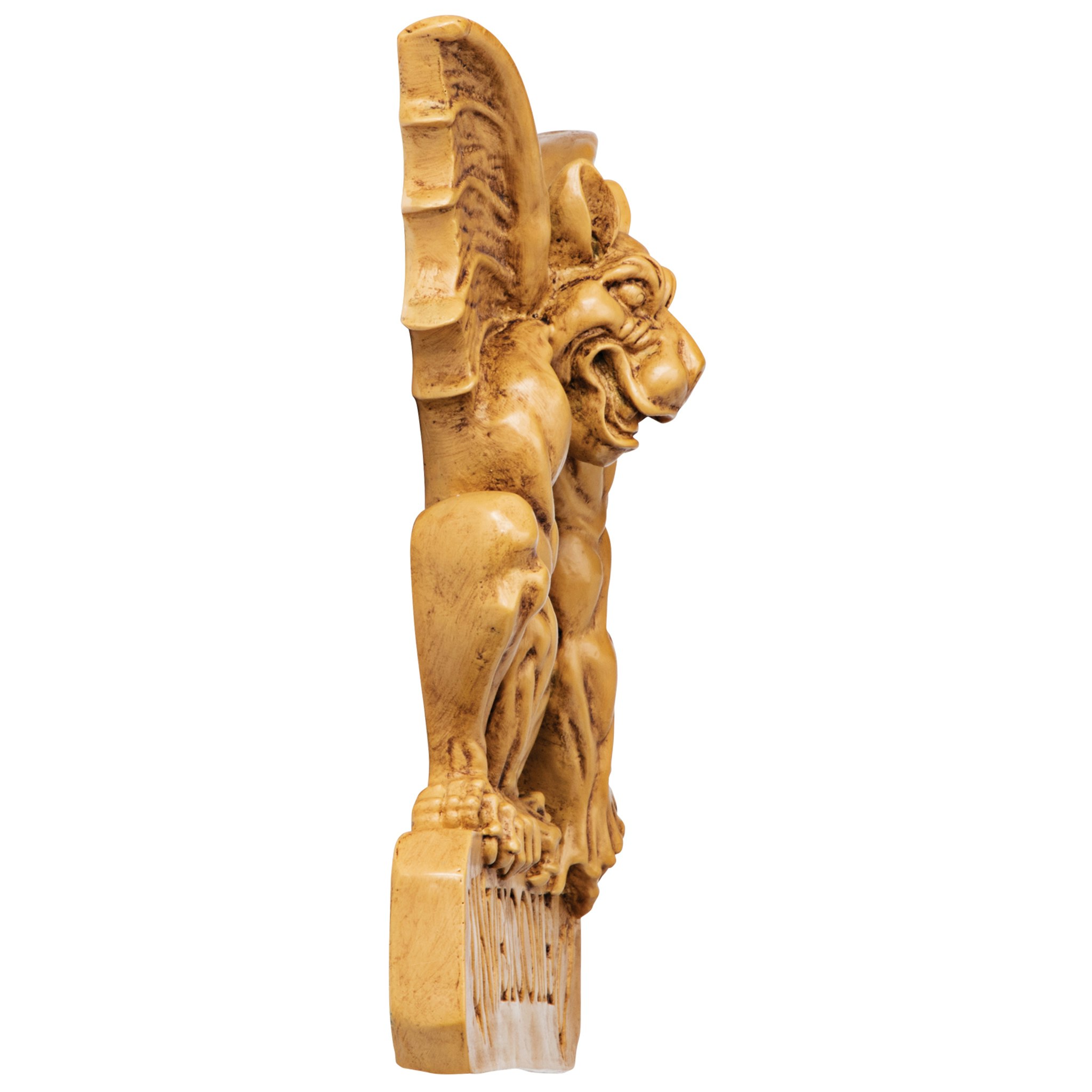 Toscano - UnWelcomed Gargoyle Welcome Sign Wall Sculpture