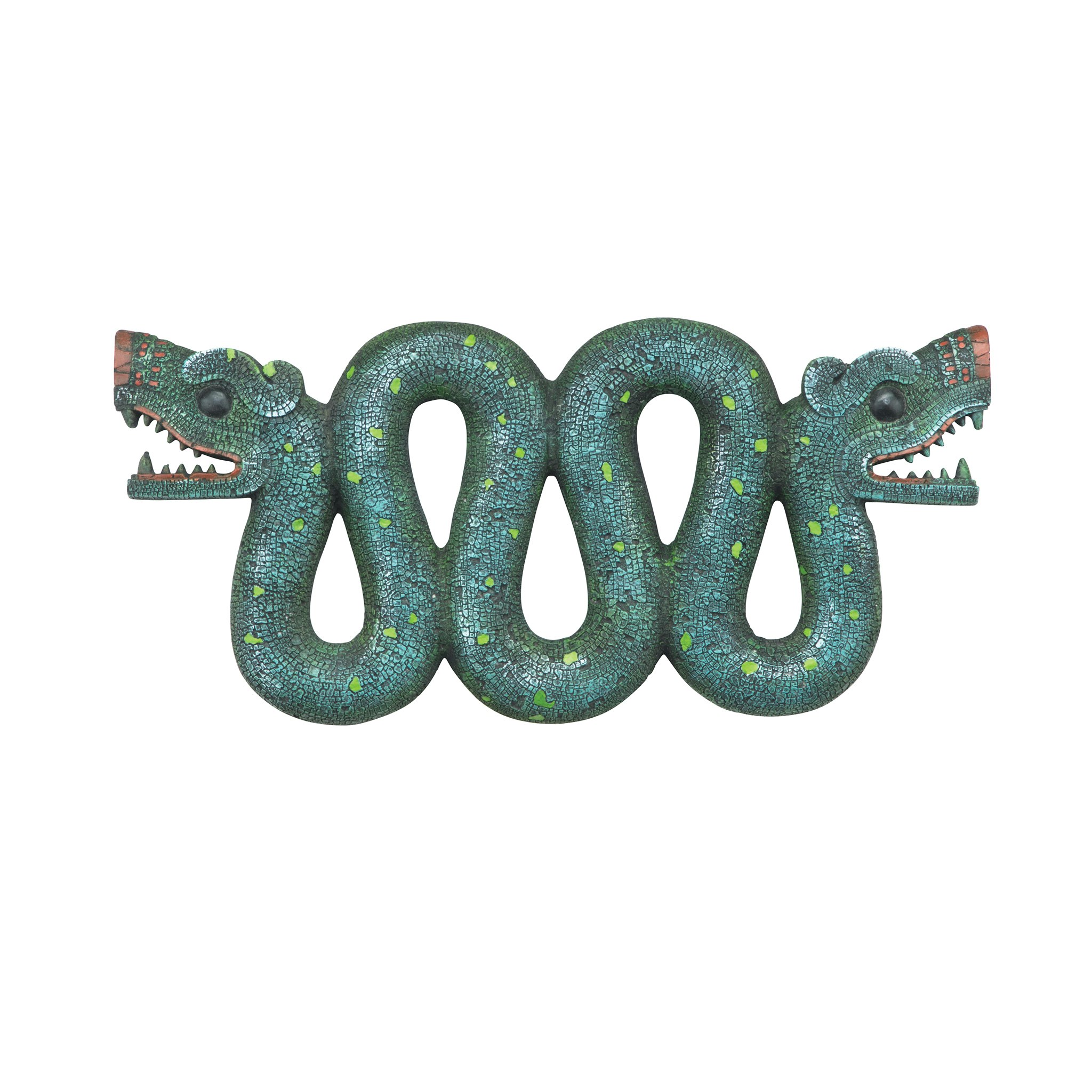 Toscano - Aztec Double-Headed Serpent Wall Sculpture