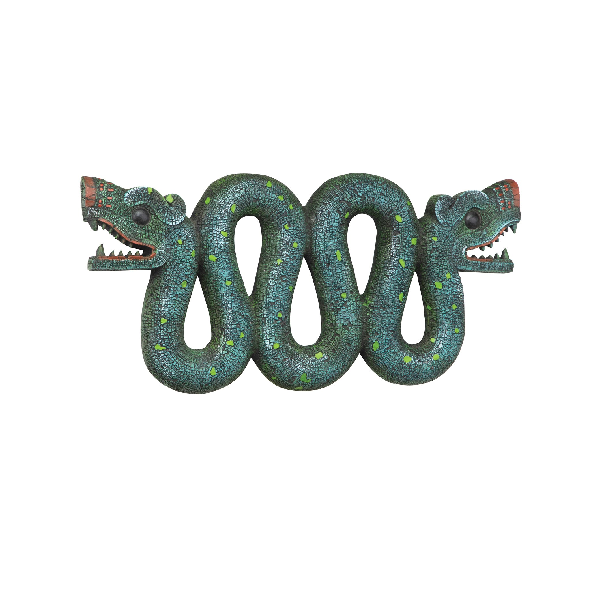 Toscano - Aztec Double-Headed Serpent Wall Sculpture