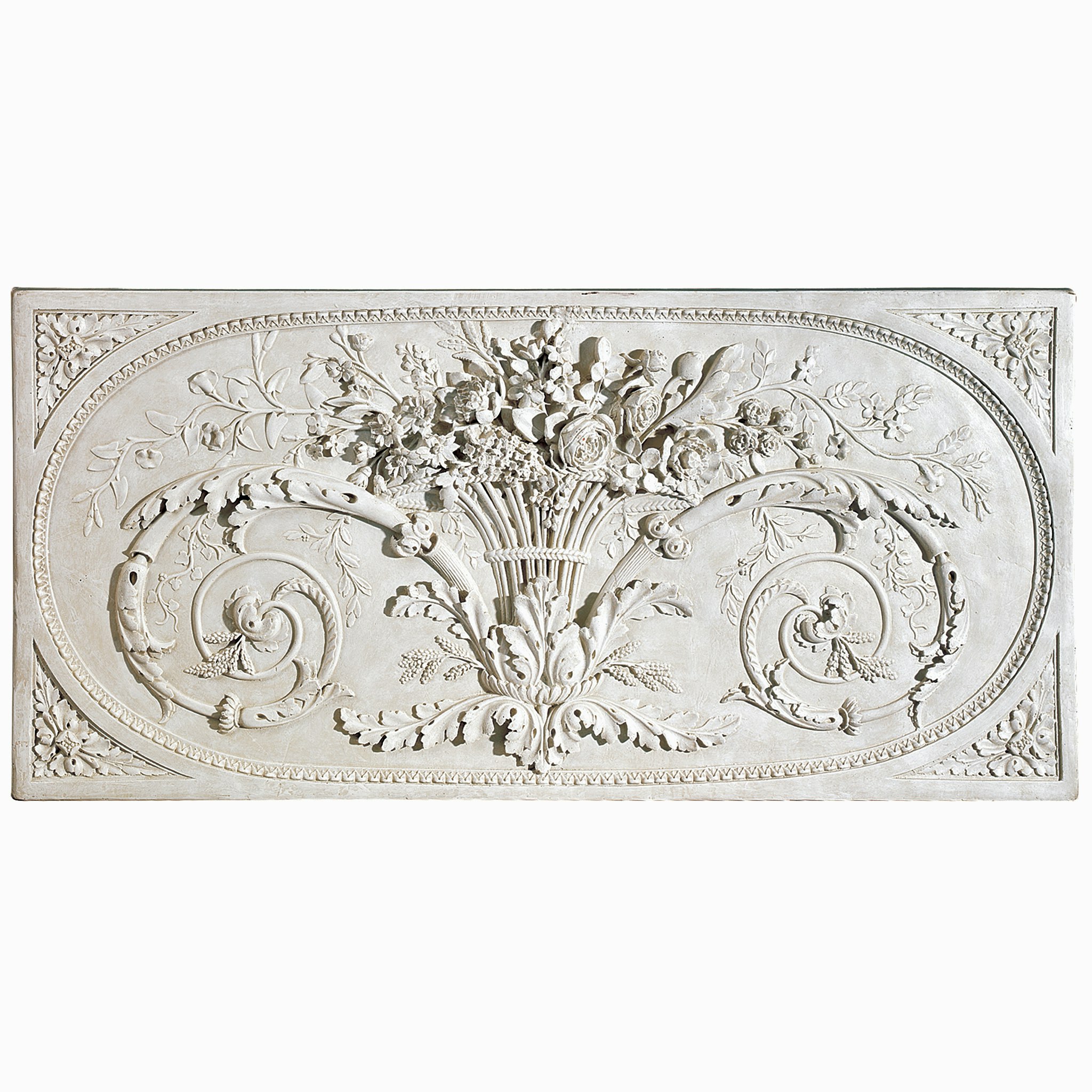 Toscano - Le Bouquet Grand Frieze Wall Sculpture