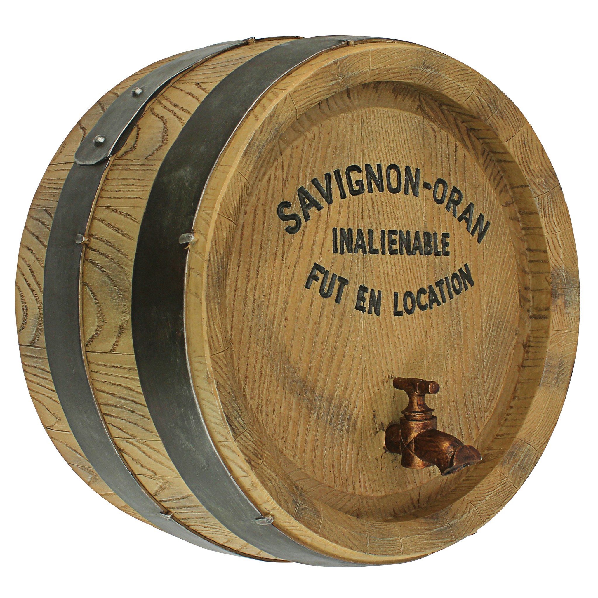 Toscano - French Wine Barrel Wall Sculpture