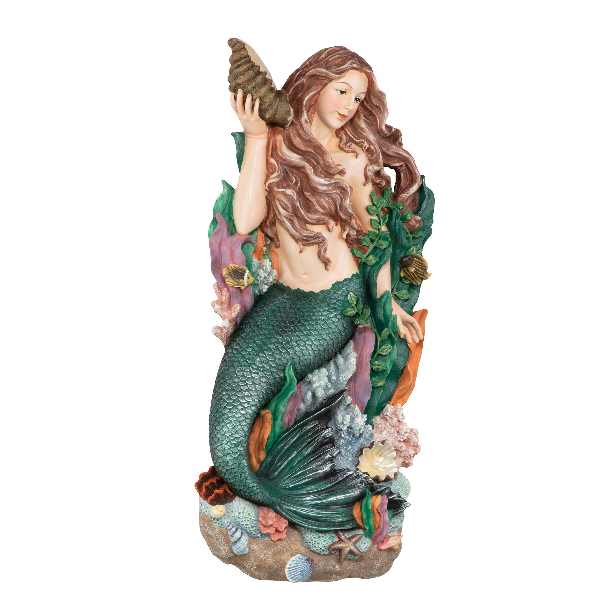 Toscano - Melody Cove Mermaid Wall Sculpture