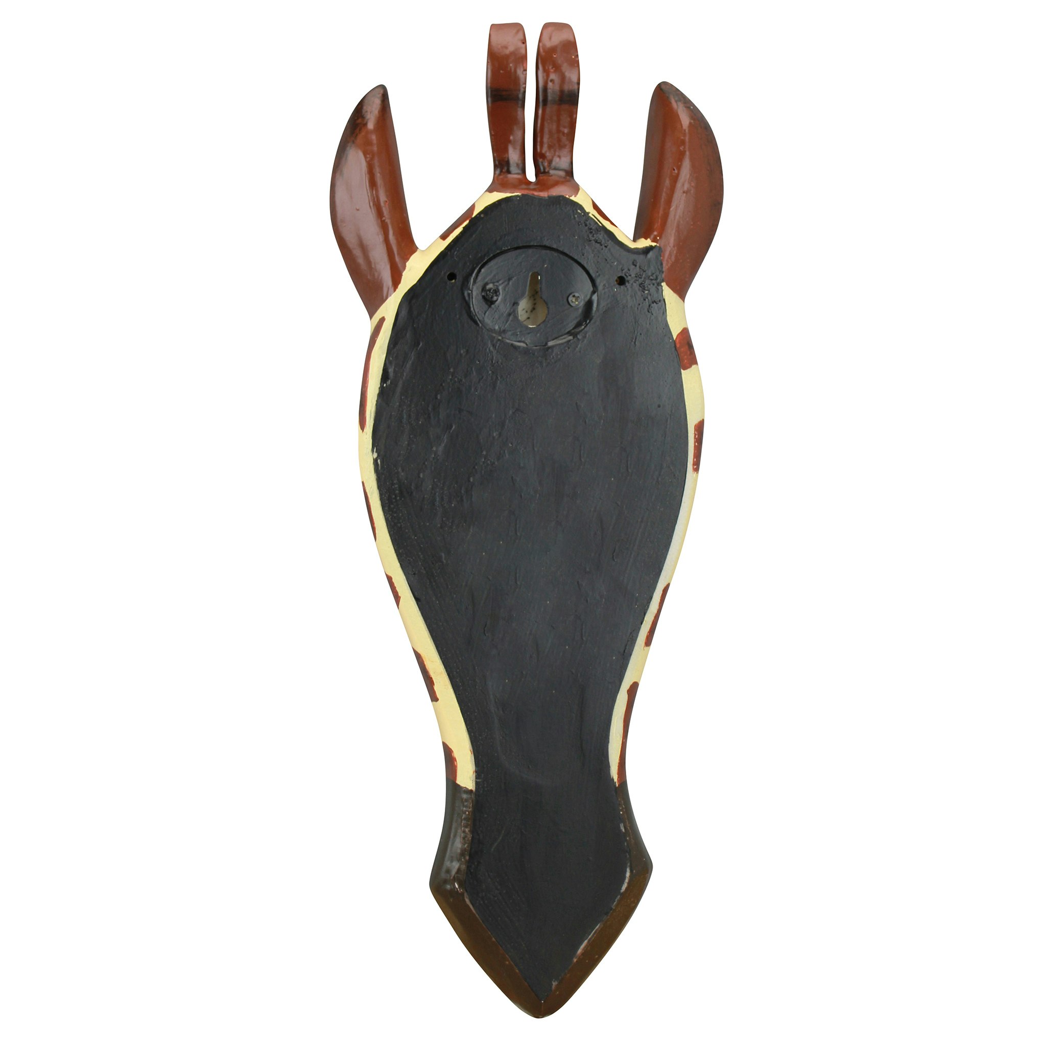 Toscano Tribal-Style Animal Mask Wall Sculpture - Giraffe