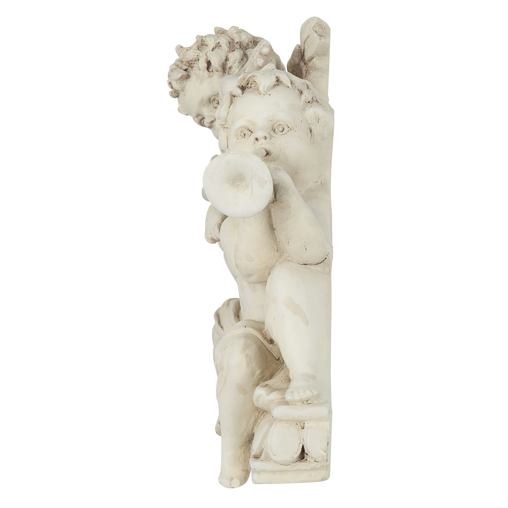 Toscano - Angelic Notes Sculptural Wall Pediment