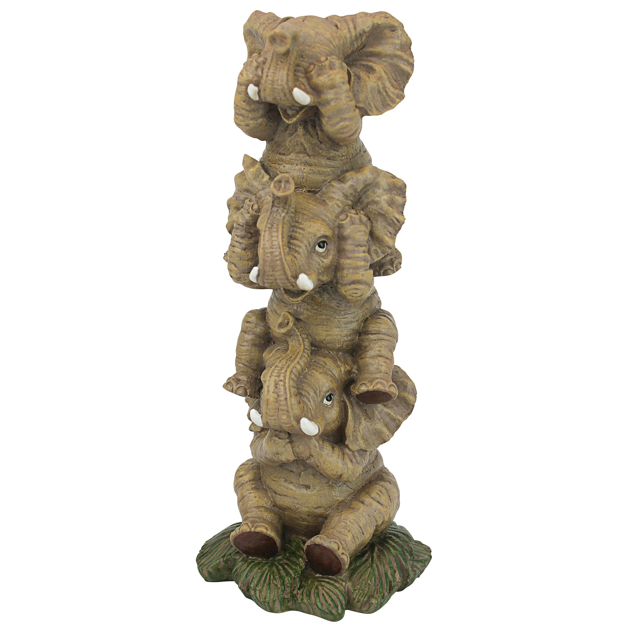 Toscano The Hear-No See-No Speak-No Evil Elephants Statue - Medium