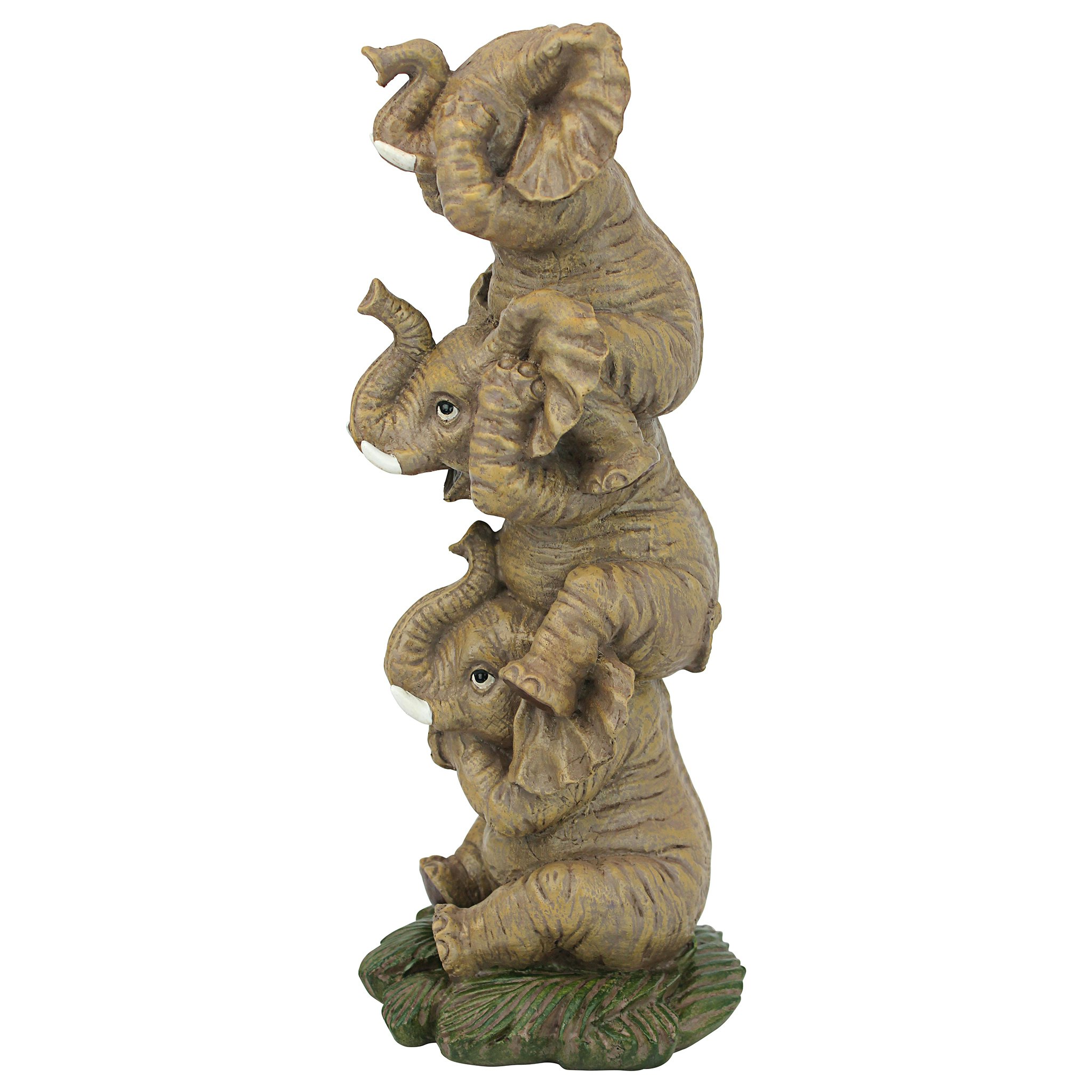 Toscano The Hear-No See-No Speak-No Evil Elephants Statue - Medium