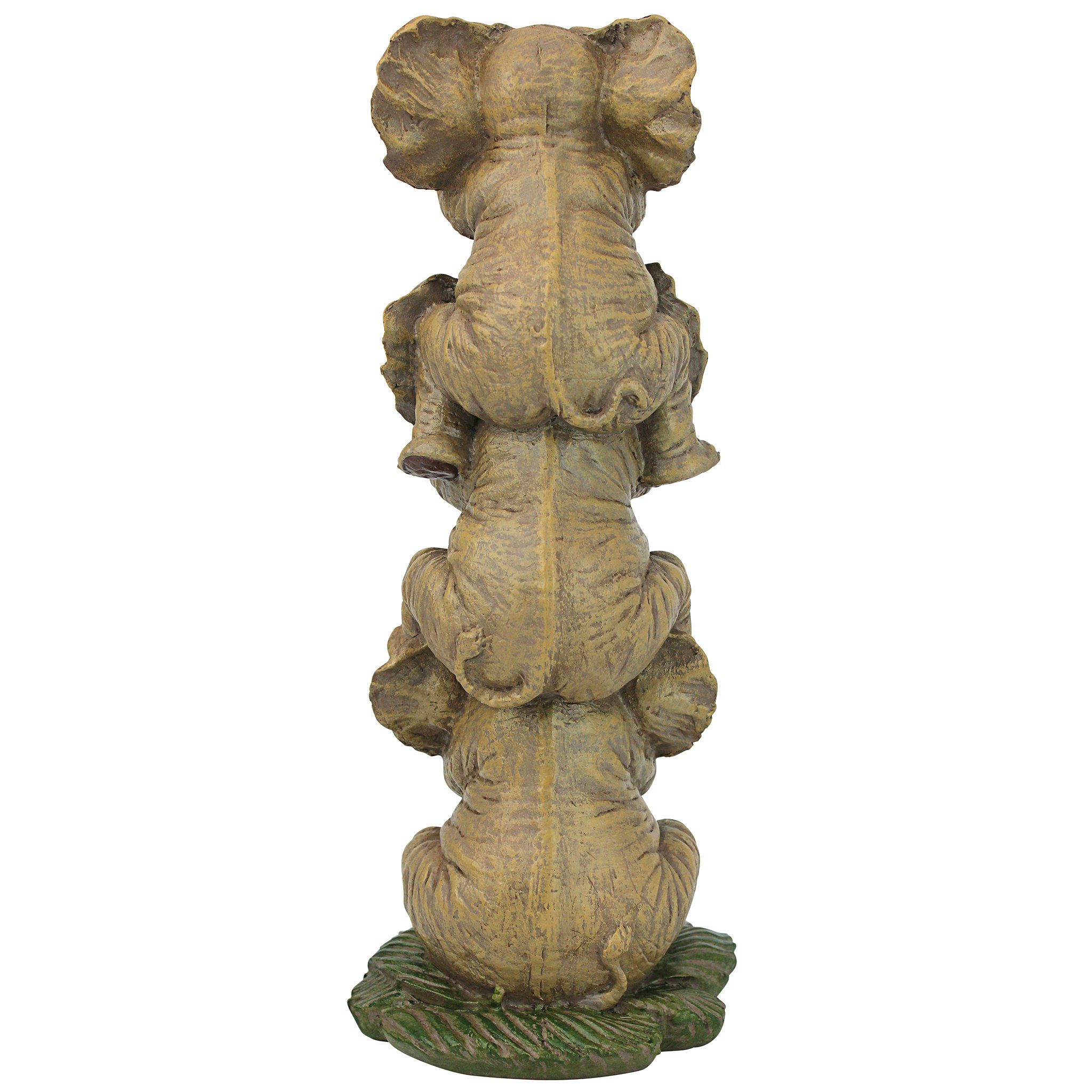 Toscano The Hear-No See-No Speak-No Evil Elephants Statue - Medium