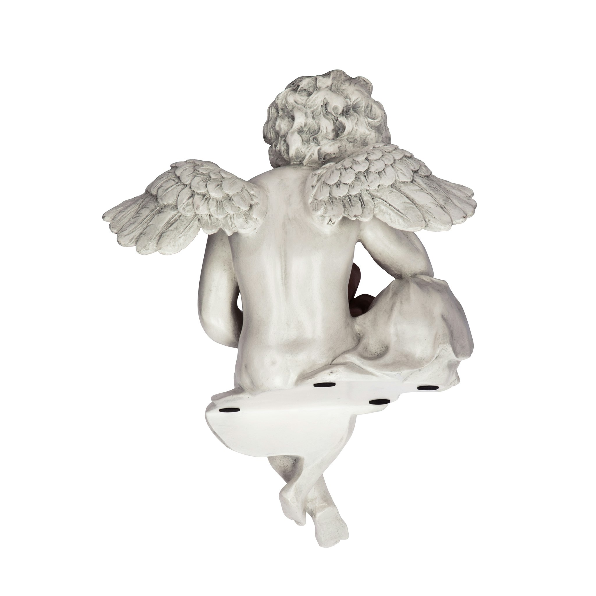 Toscano - Mourning Mortality Sitting Cherub Sculpture