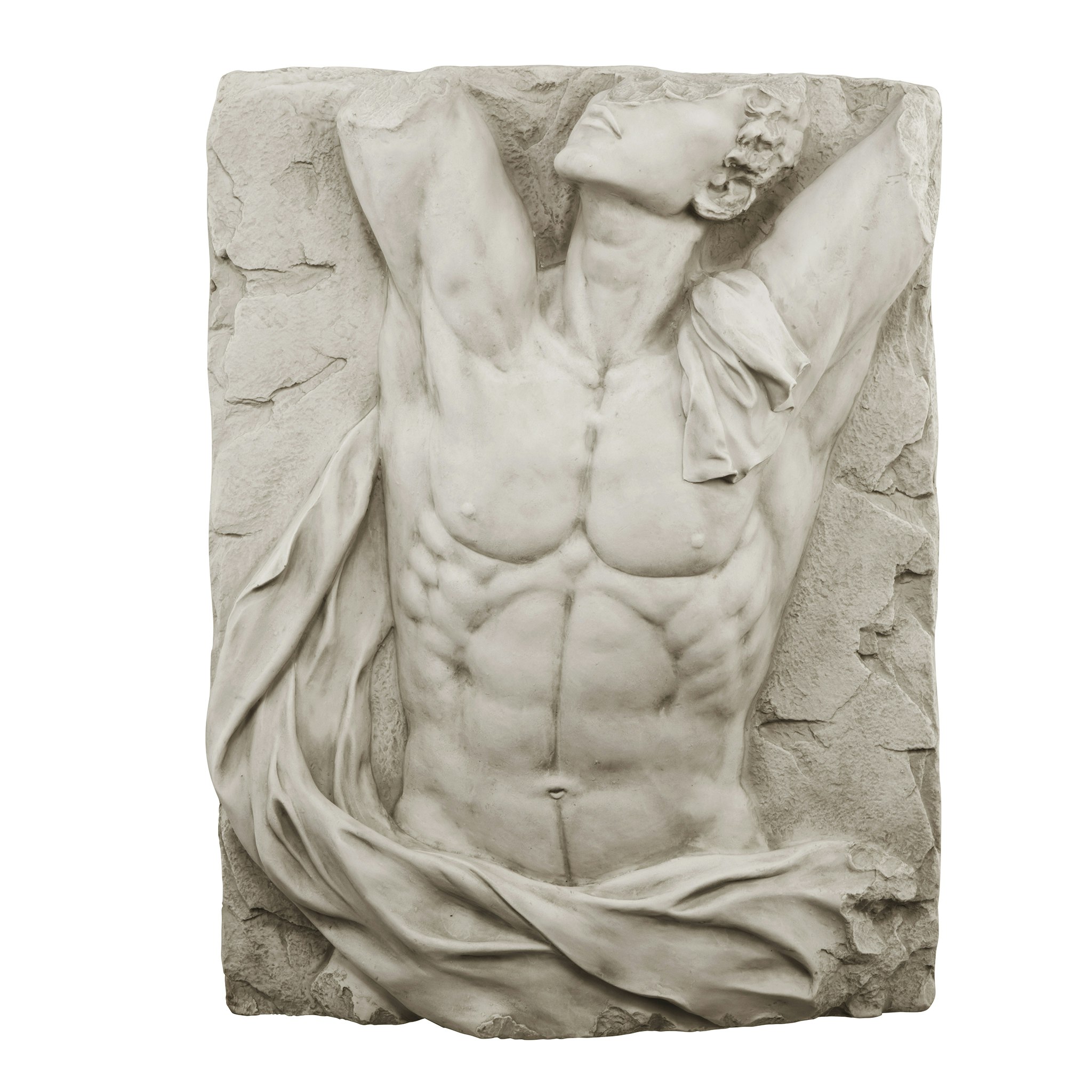 Toscano - Torso of Adonis Bas-Relief Frieze Wall Sculpture