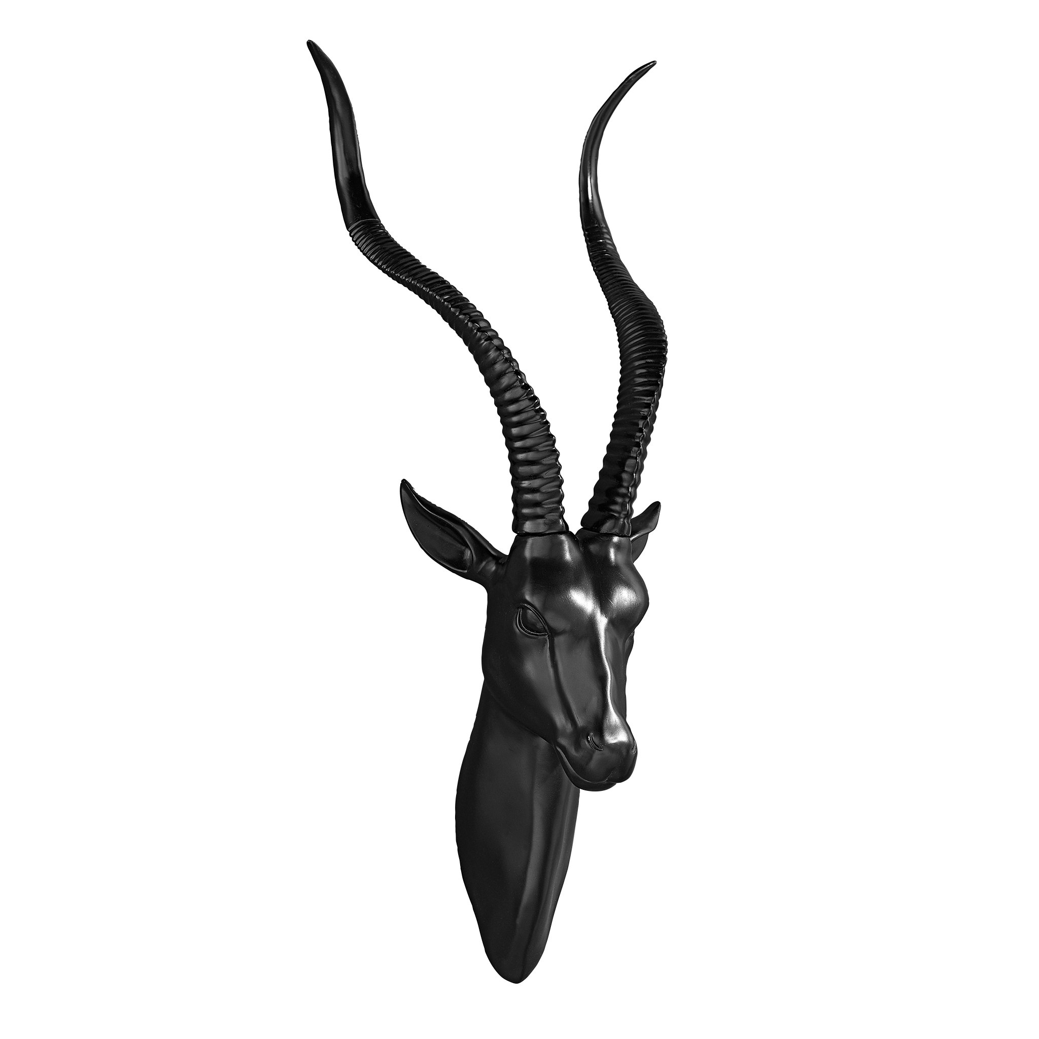 Toscano - African Antelope Wall Mounted Trophy Statue