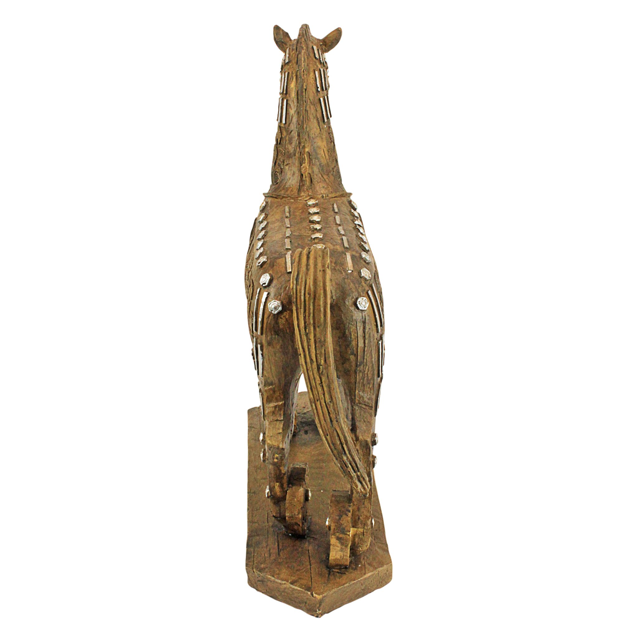 Toscano - The Legendary Trojan Horse Sculpture