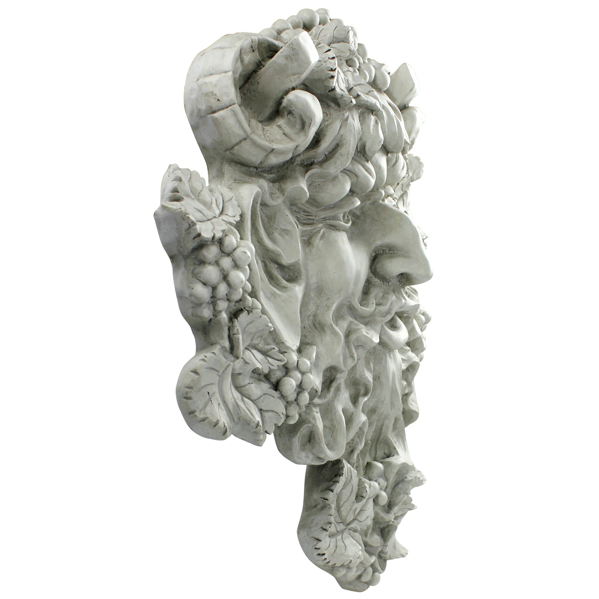 Toscano Bacchus God of Wine Greenman Wall Sculpture - Large