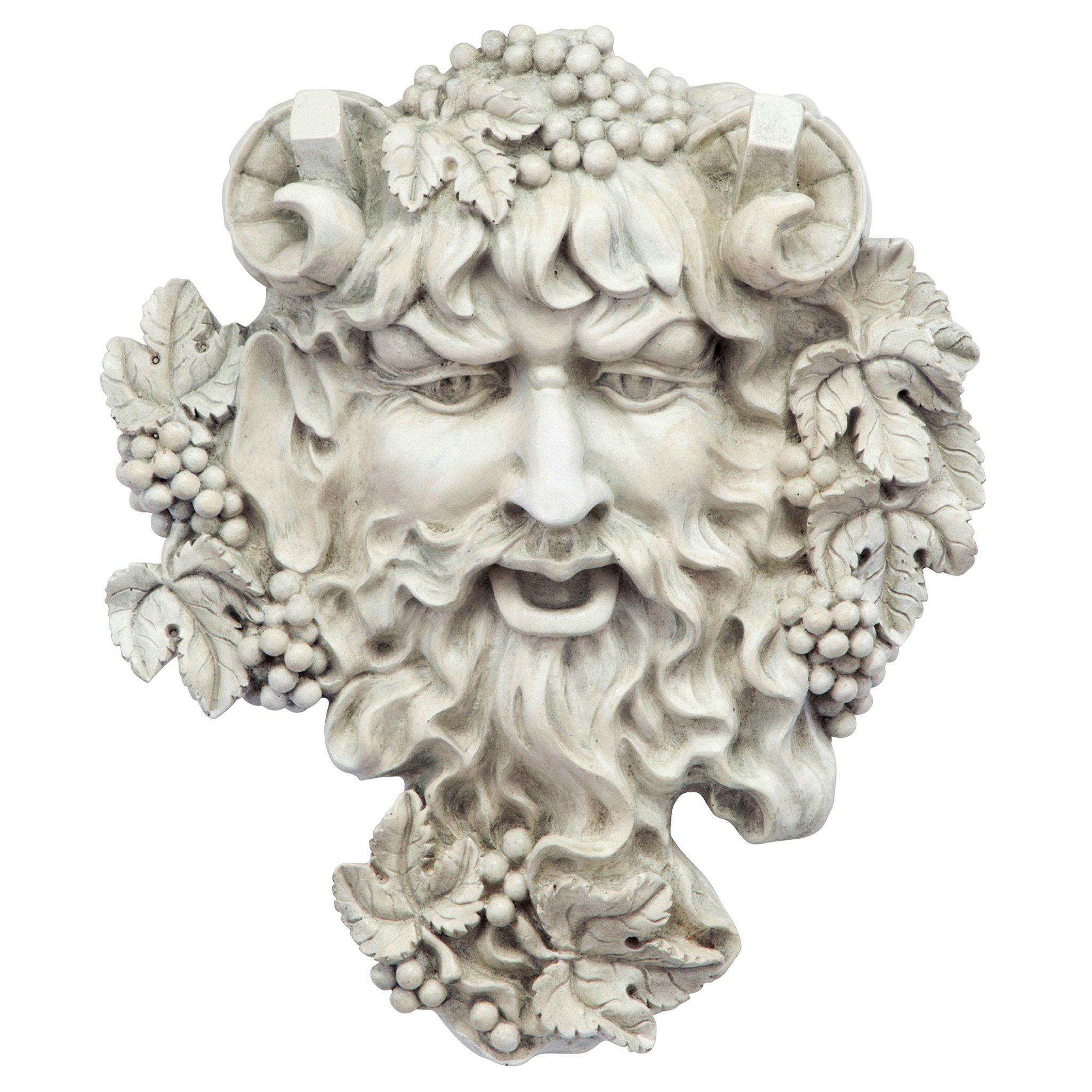 Toscano Bacchus God of Wine Greenman Wall Sculpture - Medium