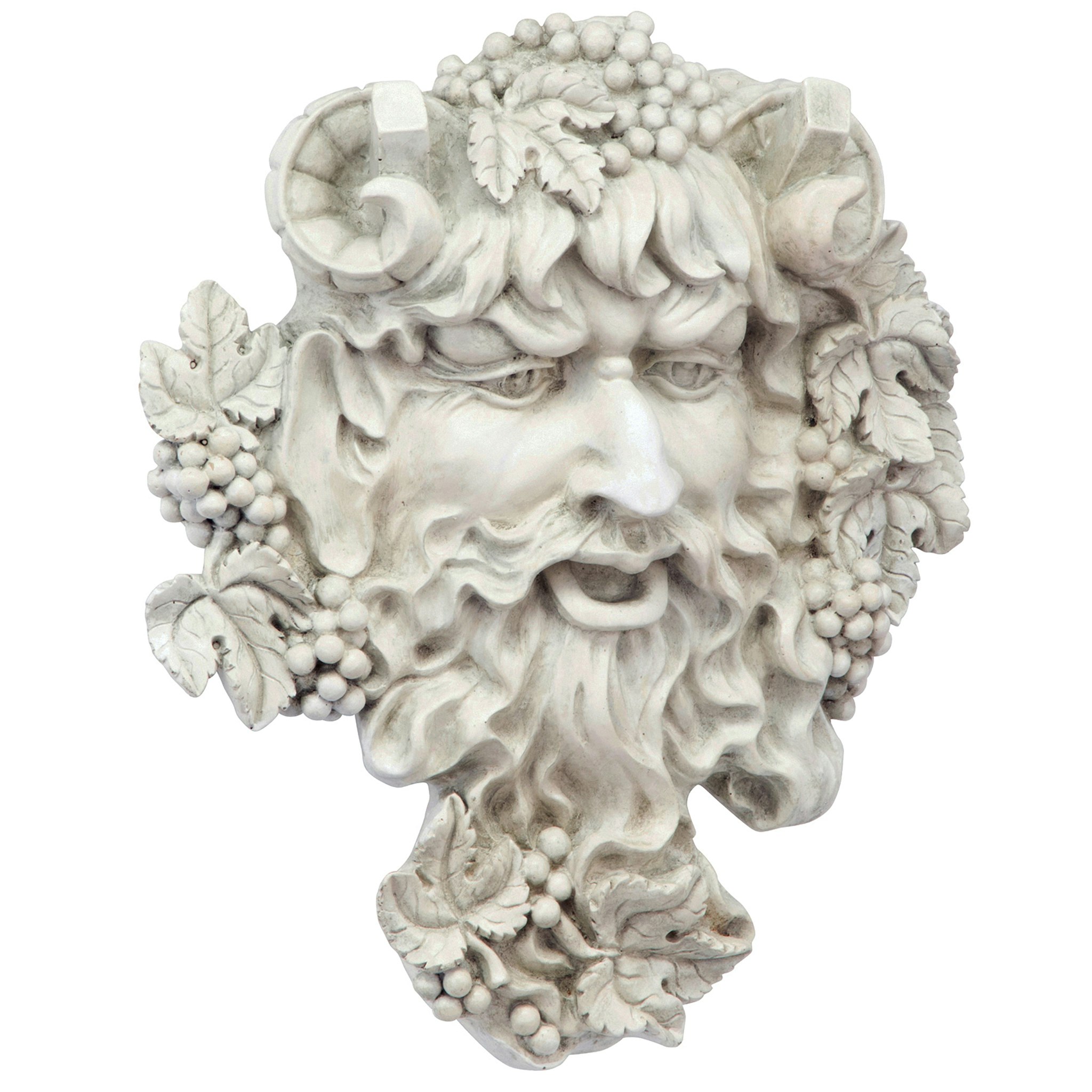 Toscano Bacchus God of Wine Greenman Wall Sculpture - Medium