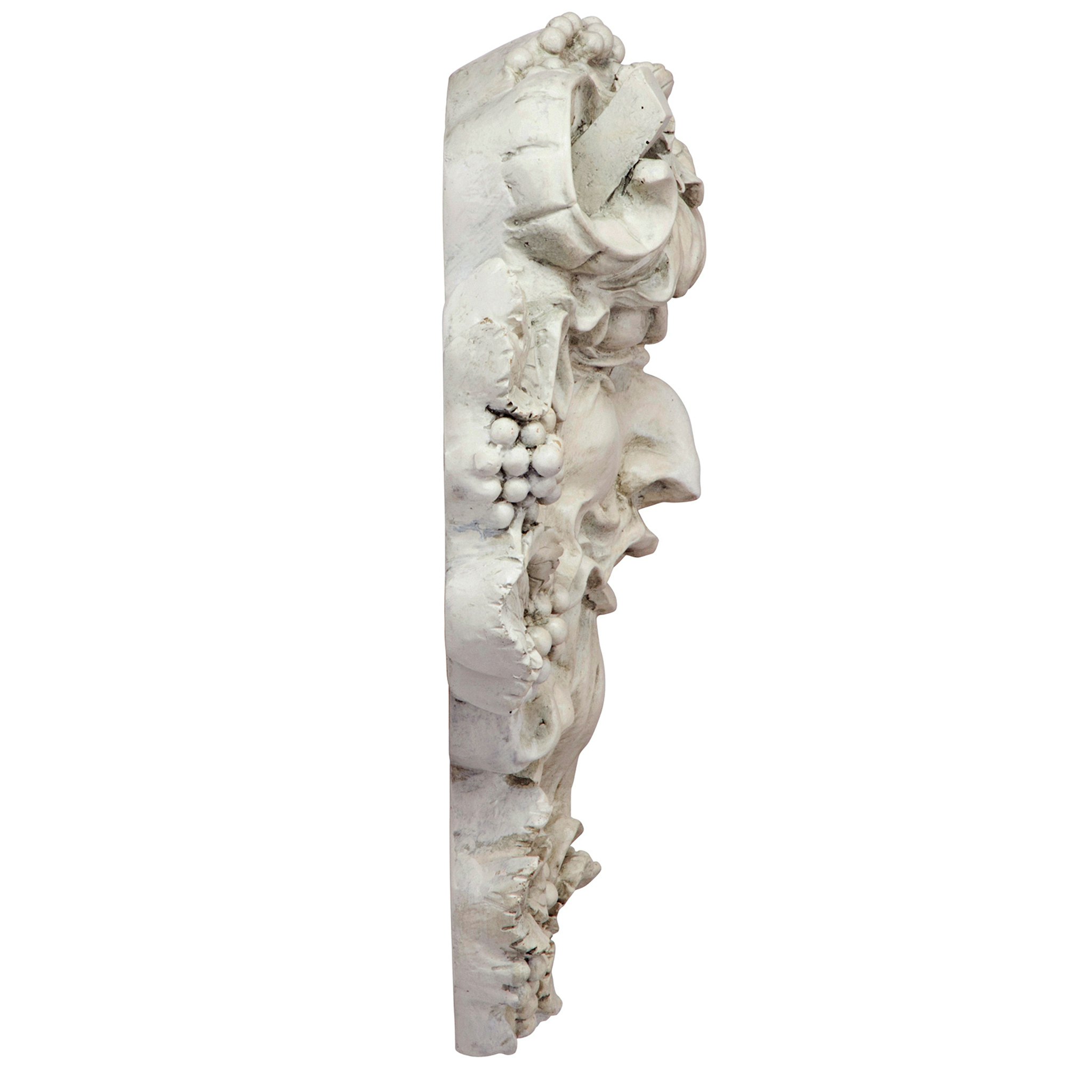 Toscano Bacchus God of Wine Greenman Wall Sculpture - Medium