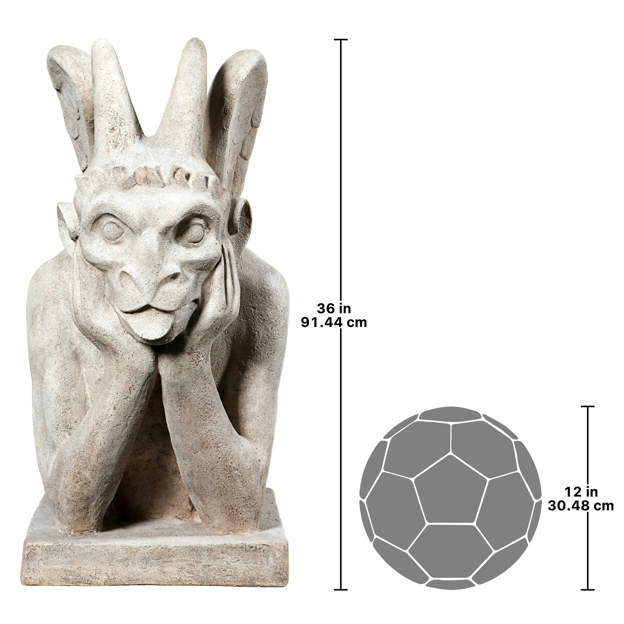Toscano - Spitting Gargoyle of Notre DameParis Statue