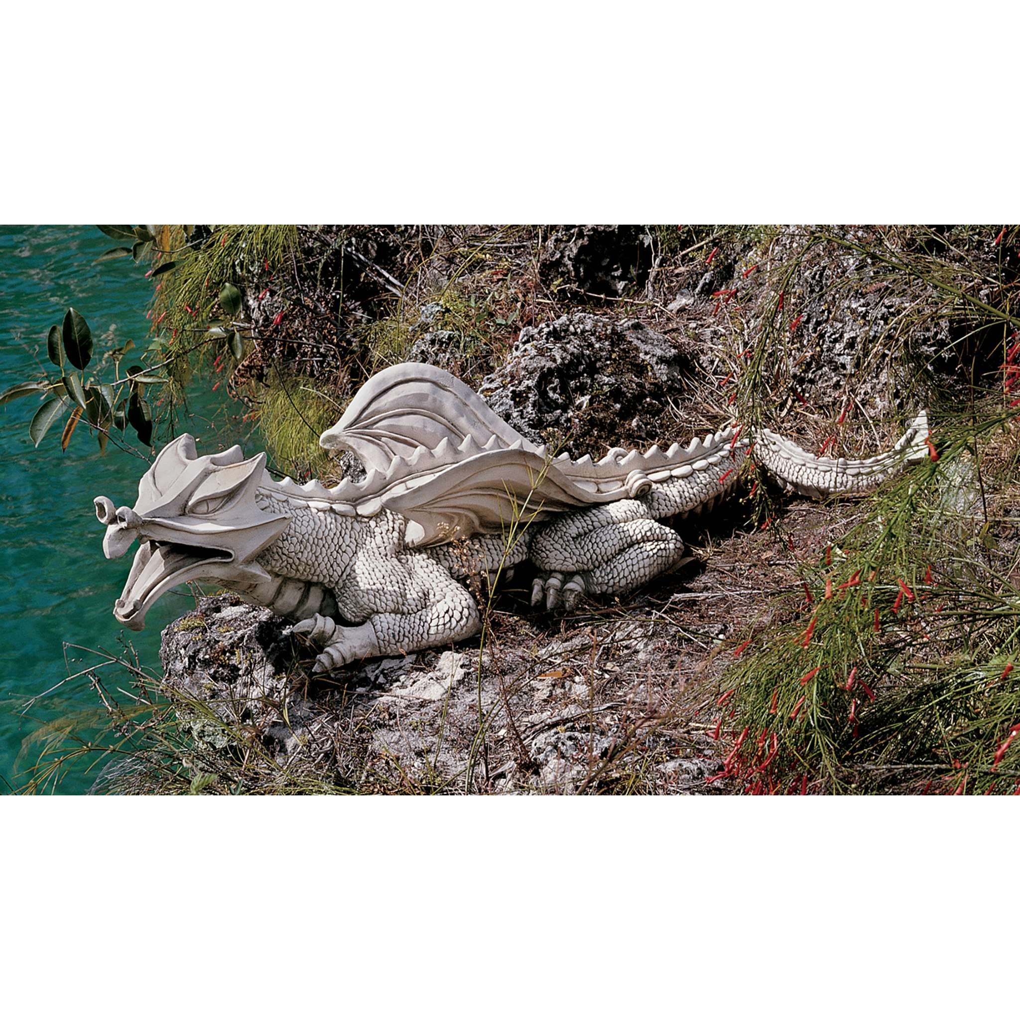 Toscano - Warsin Dragon Gothic Wall Sculpture