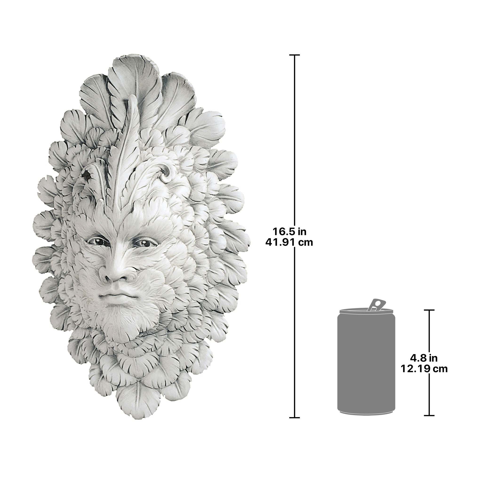 Toscano - Presence of Carnevale Greenman Wall Sculpture