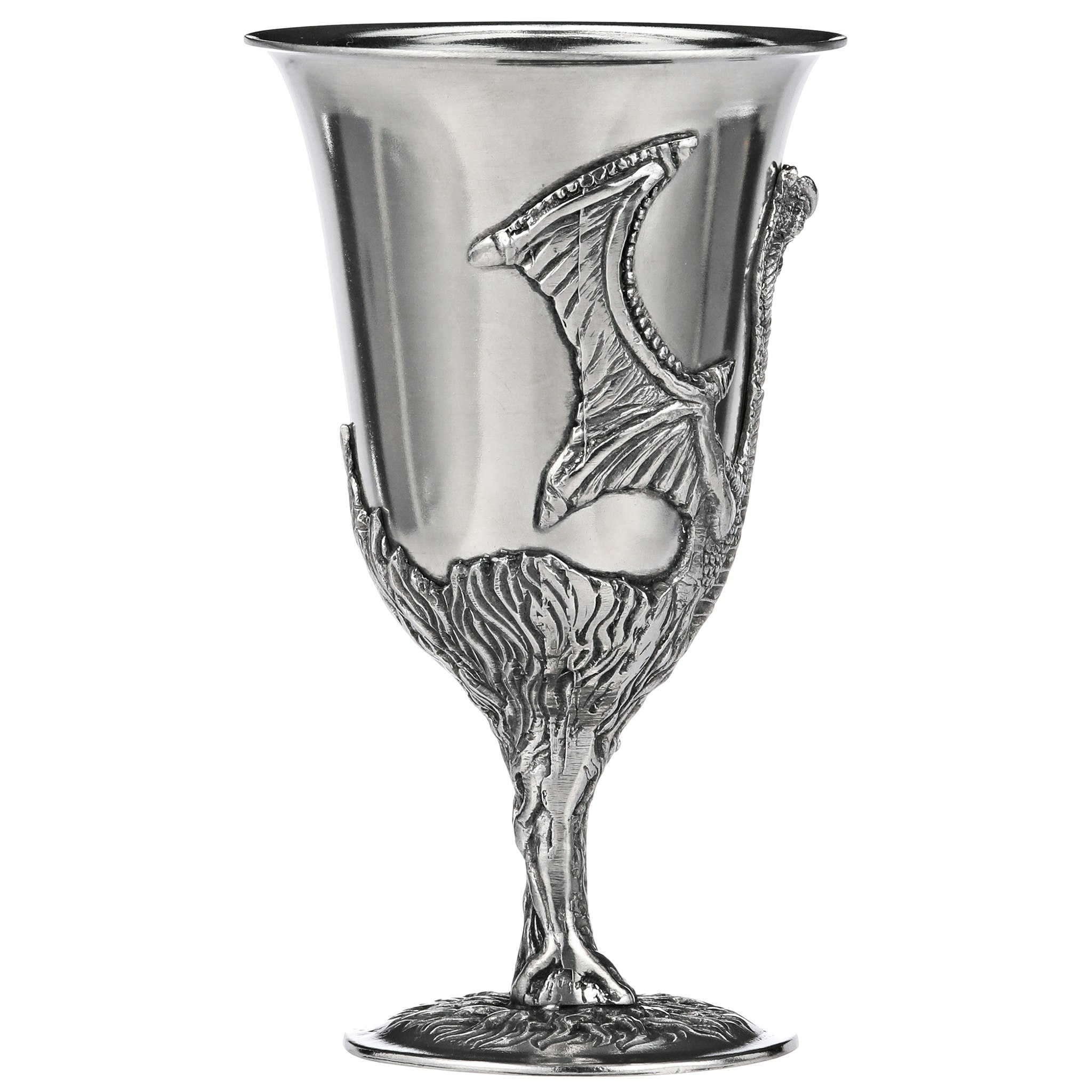 Toscano - Dragon Goblet in Pewter