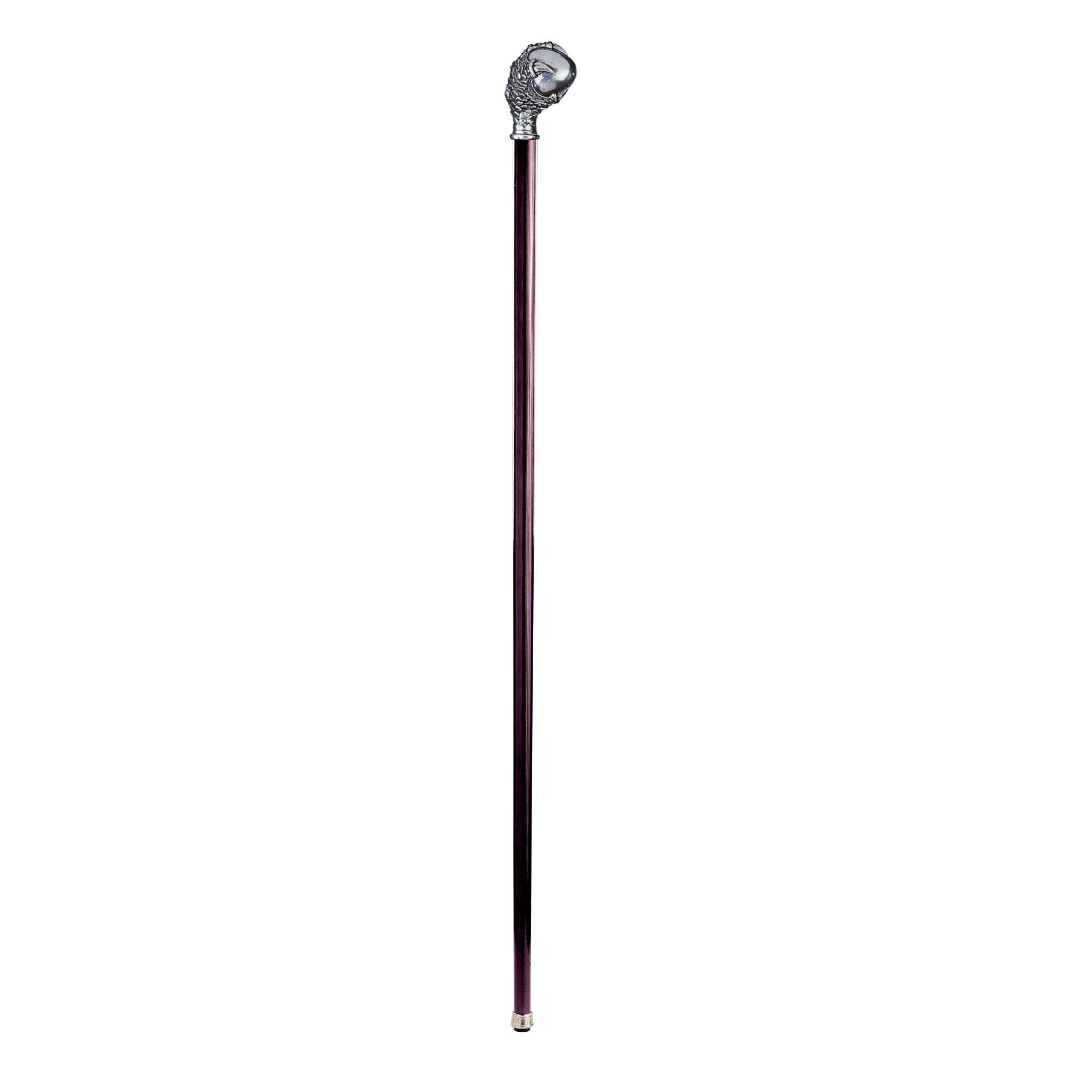 Toscano - Padrone Claw and Ball Walking Stick in Pewter