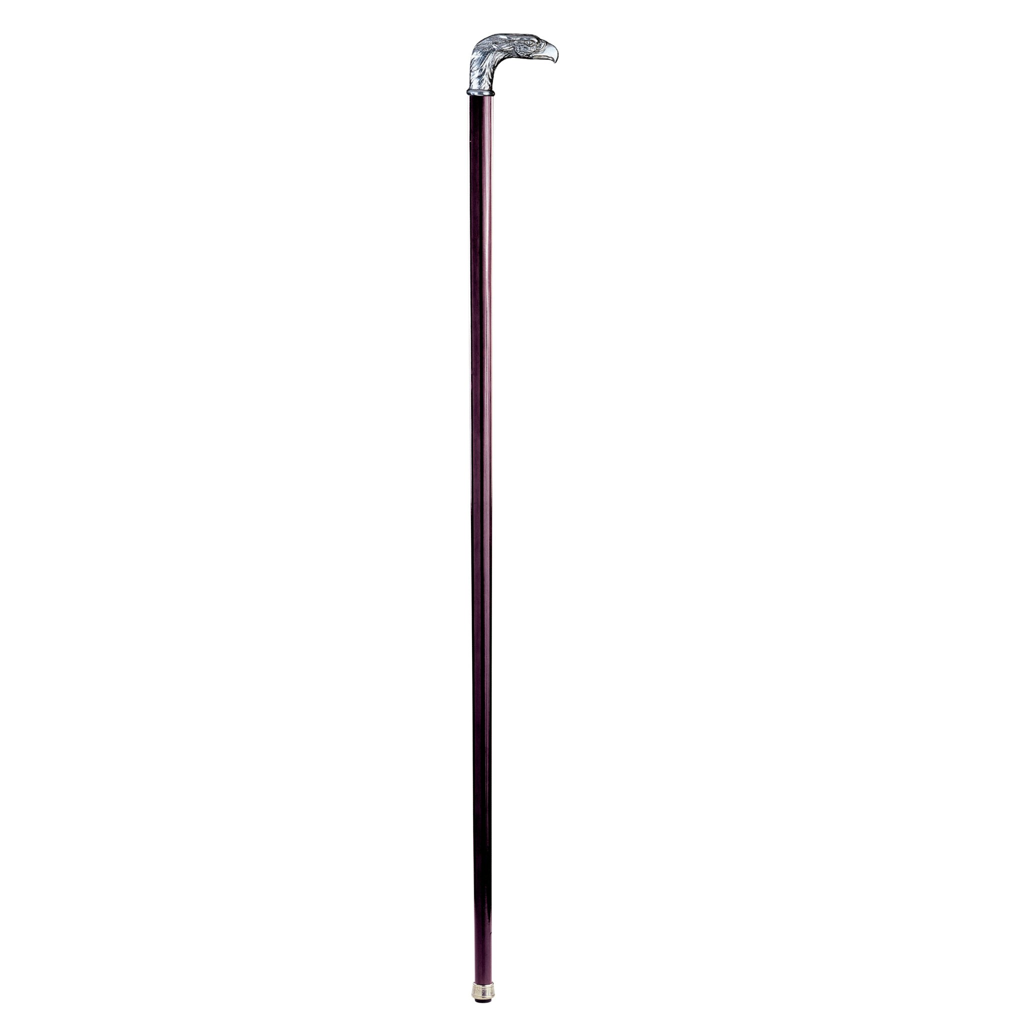 Toscano - Padrone Eagle Walking Stick in Pewter