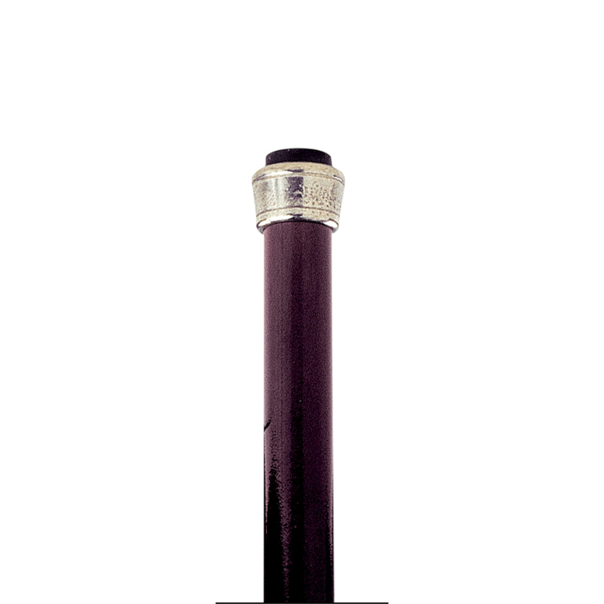 Toscano - Padrone Nouveau Knot Walking Stick in Pewter