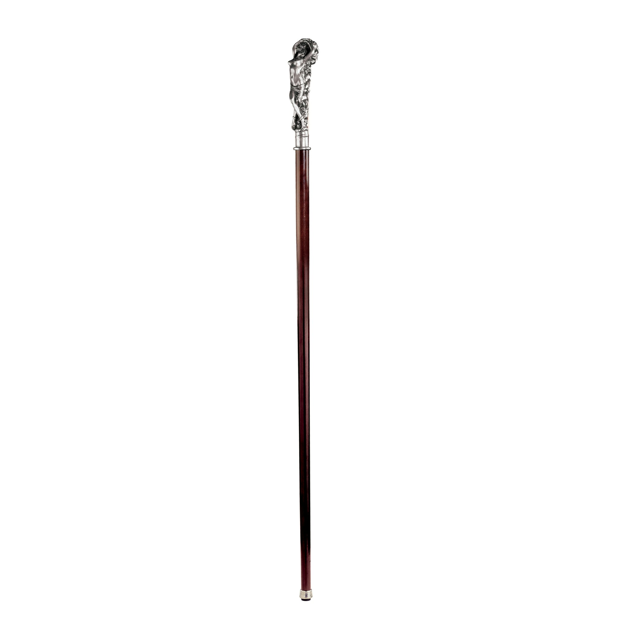 Toscano - Padrone Andromeda Walking Stick in Pewter