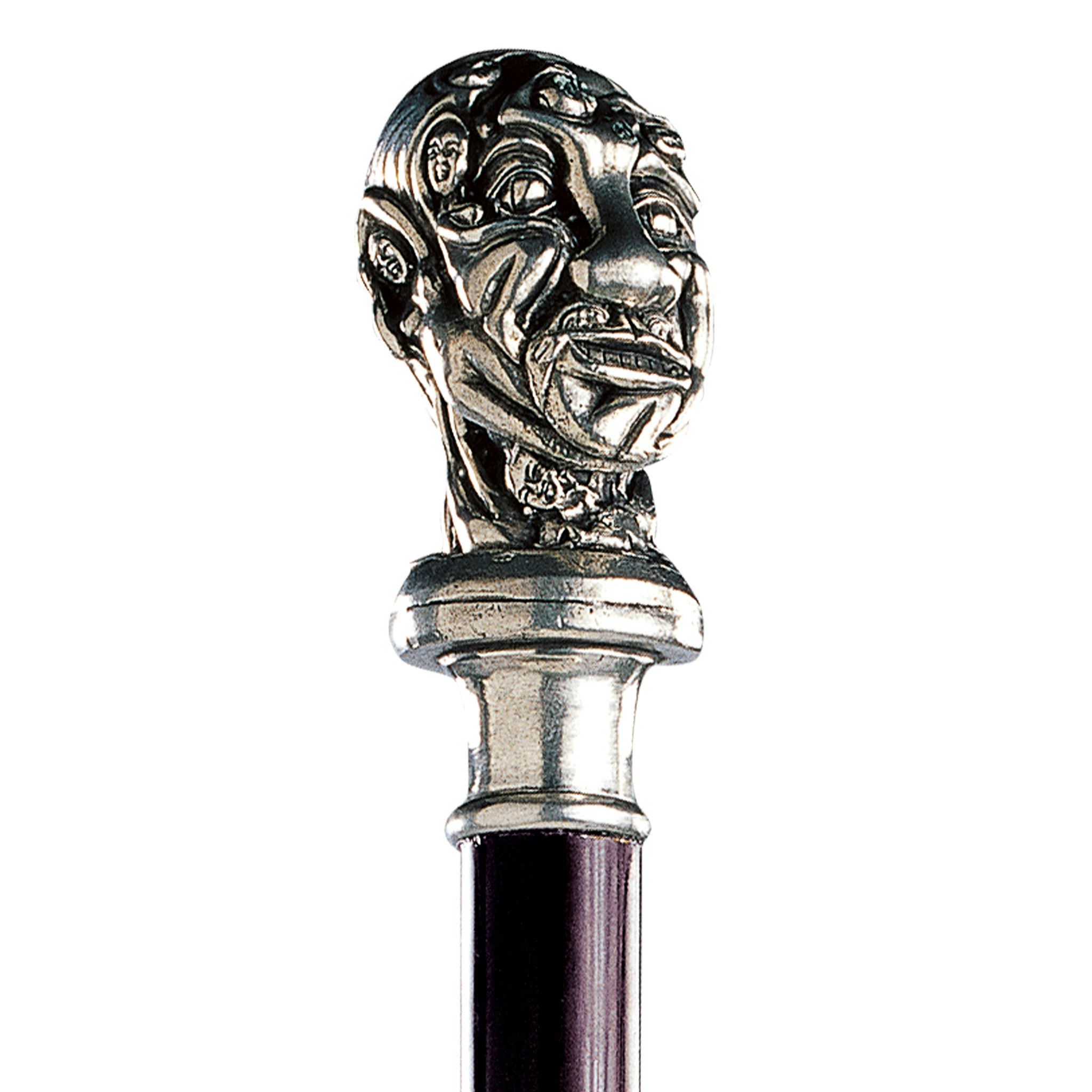 Toscano - Padrone Entwined Exotic Walking Stick in Pewter