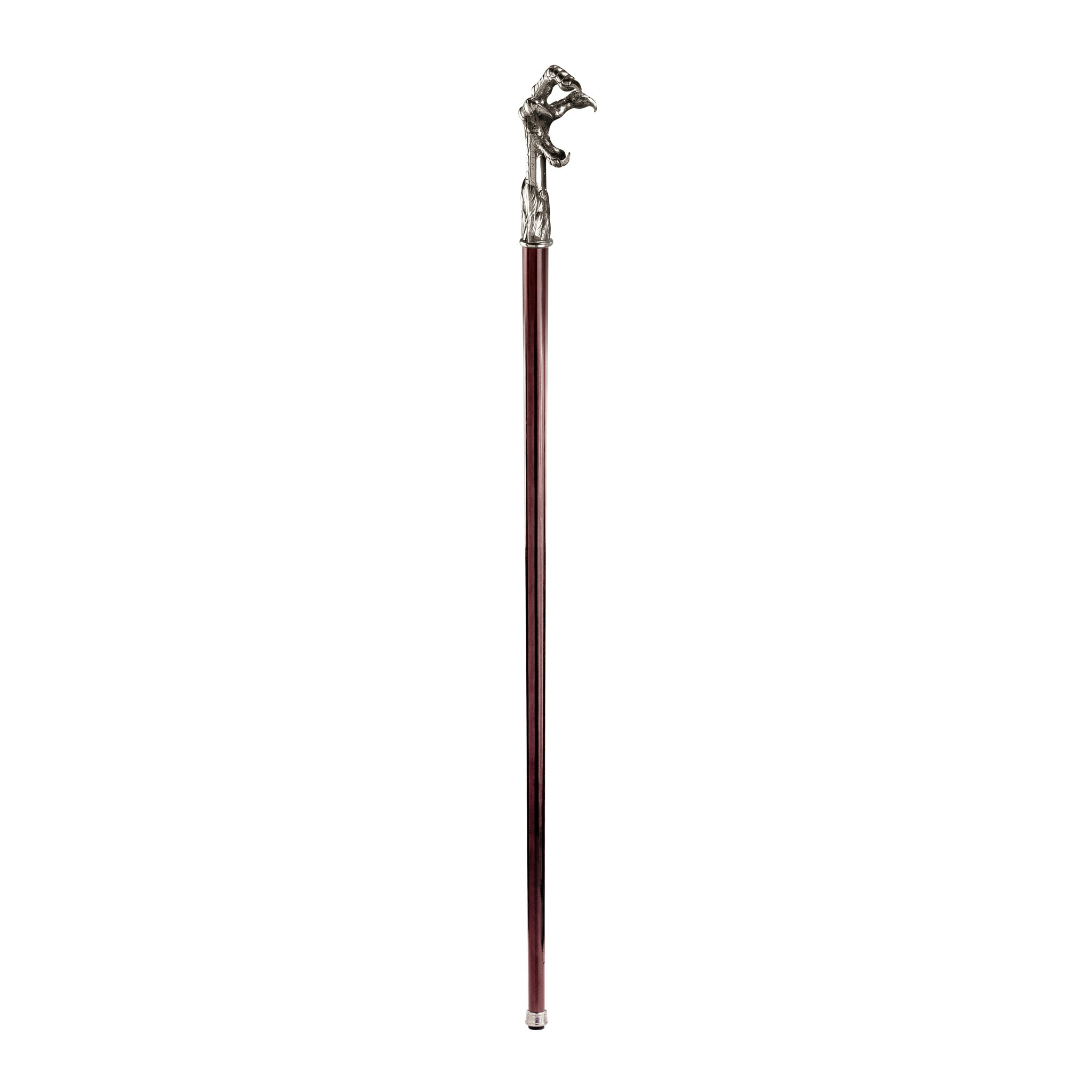 Toscano - Padrone Eagle Talon Walking Stick in Pewter