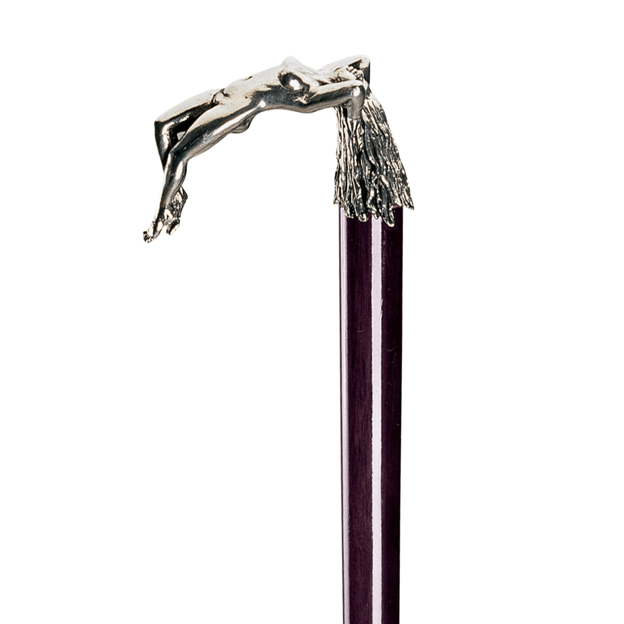 Toscano - Padrone Ecstasy Walking Stick in Pewter