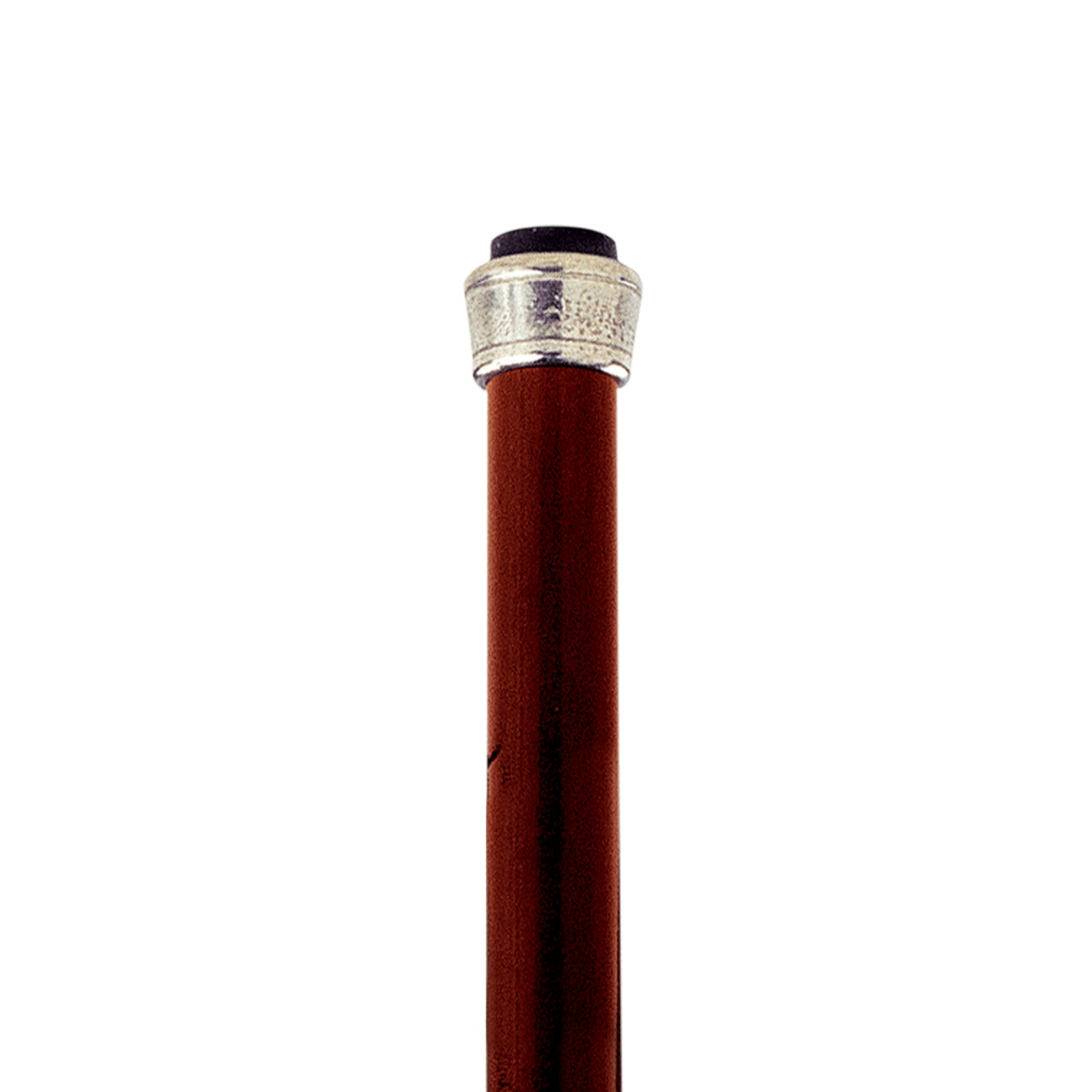 Toscano - Padrone Egyptian Sphinx Walking Stick in Pewter