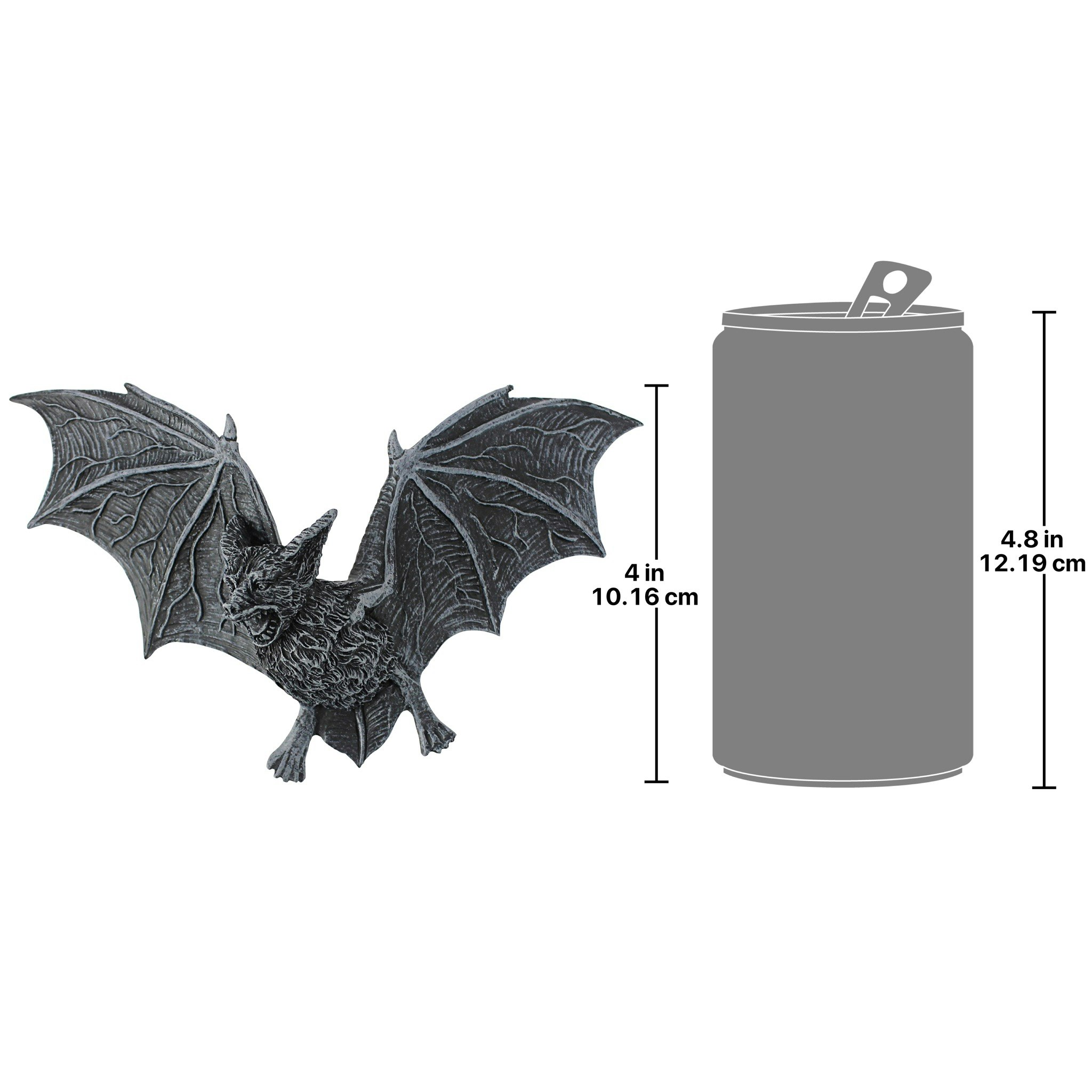 Toscano - Set of 2 The Vampire Bats of Castle Barbarosa Wall Sculptures in Medium