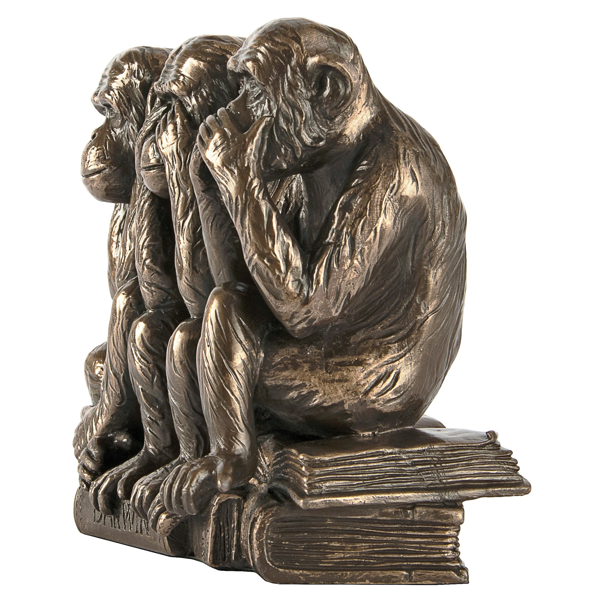 Toscano - The Hear-NoSee-NoSpeak-No Evil Monkeys Statue