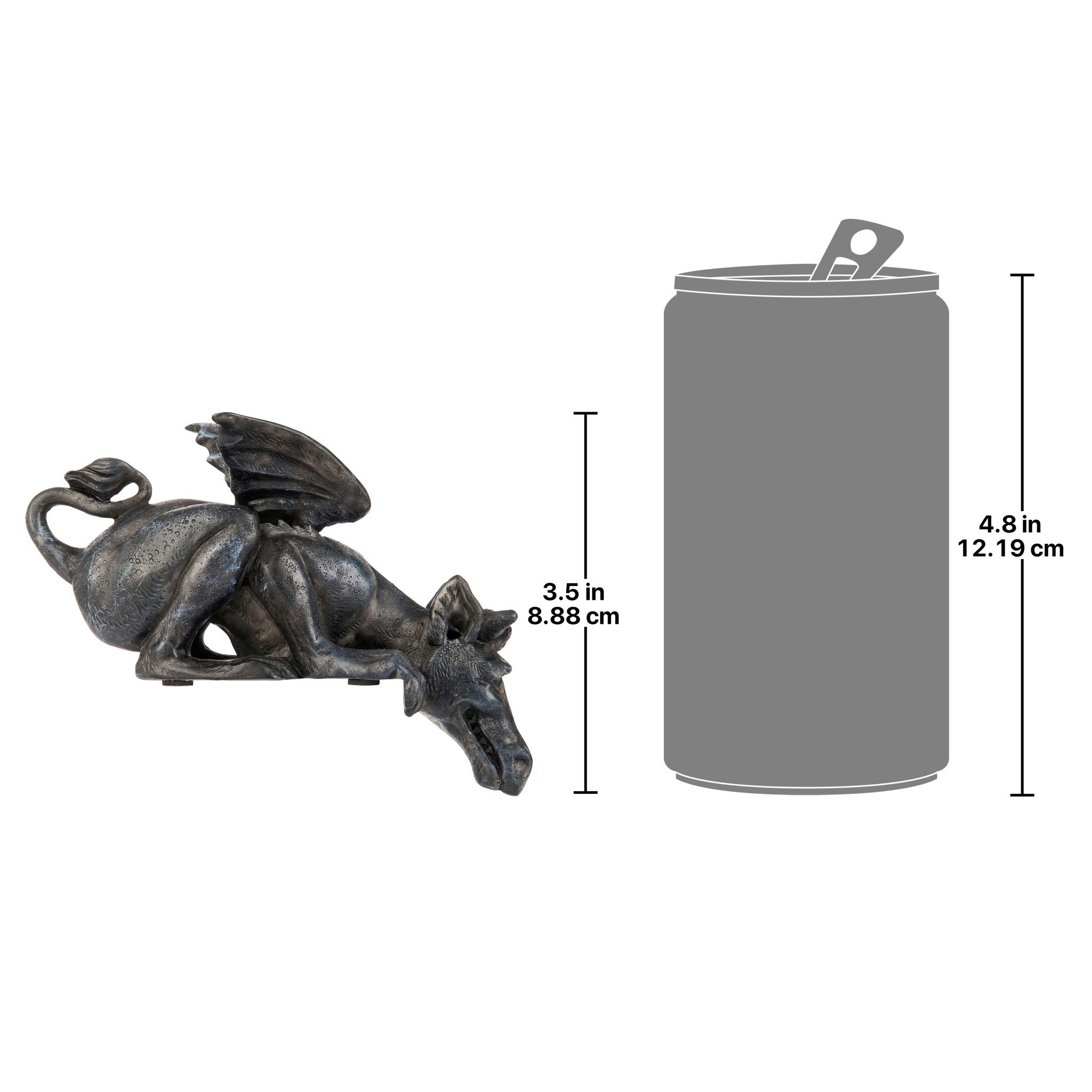 Toscano - Whittingford the Gothic Shelf Sitting Dragon Statue