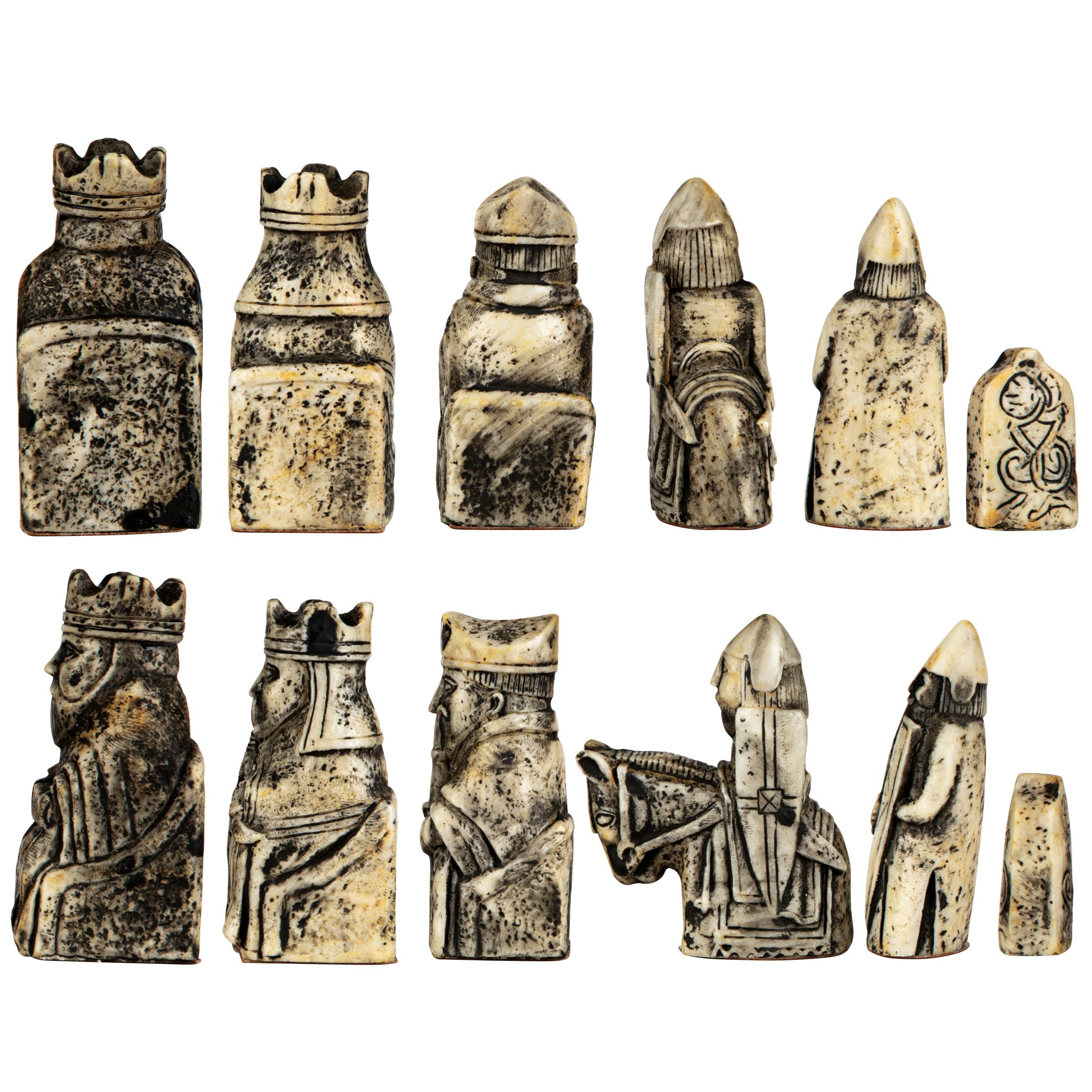 Toscano - Isle of Lewis Chess Set with Board
