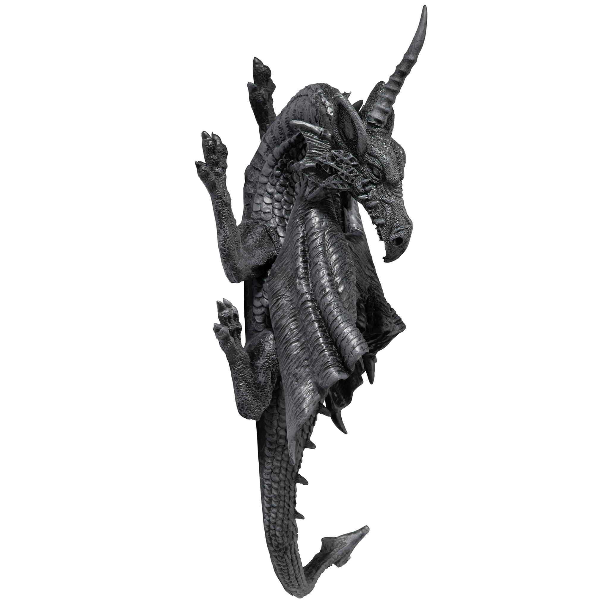 Toscano - Horned Dragon of Devonshire Gothic Wall Sculpture