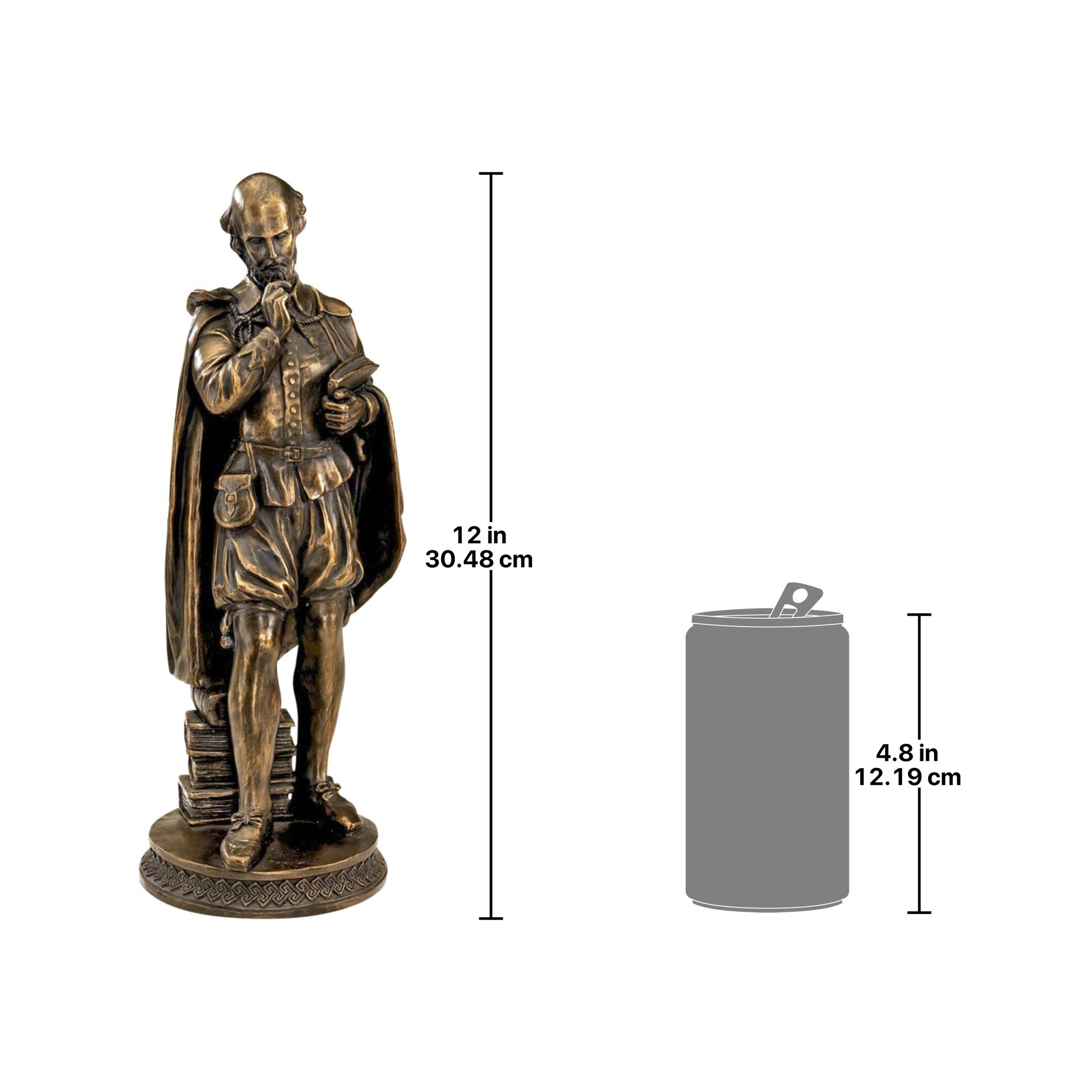 Toscano - Pondering Shakespeare Statue