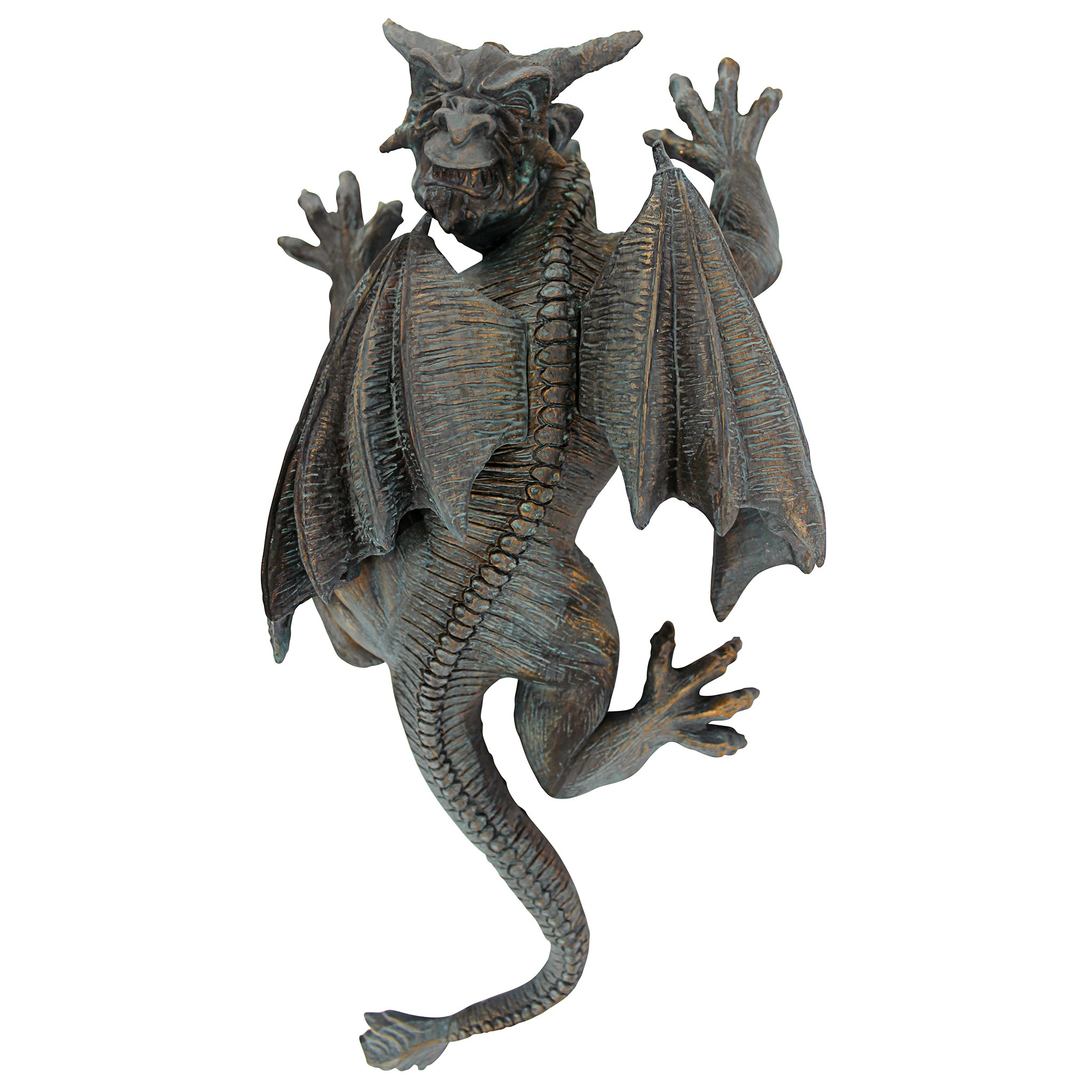 Toscano Gargoyle Demon on the Loose Wall Sculpture - Medium