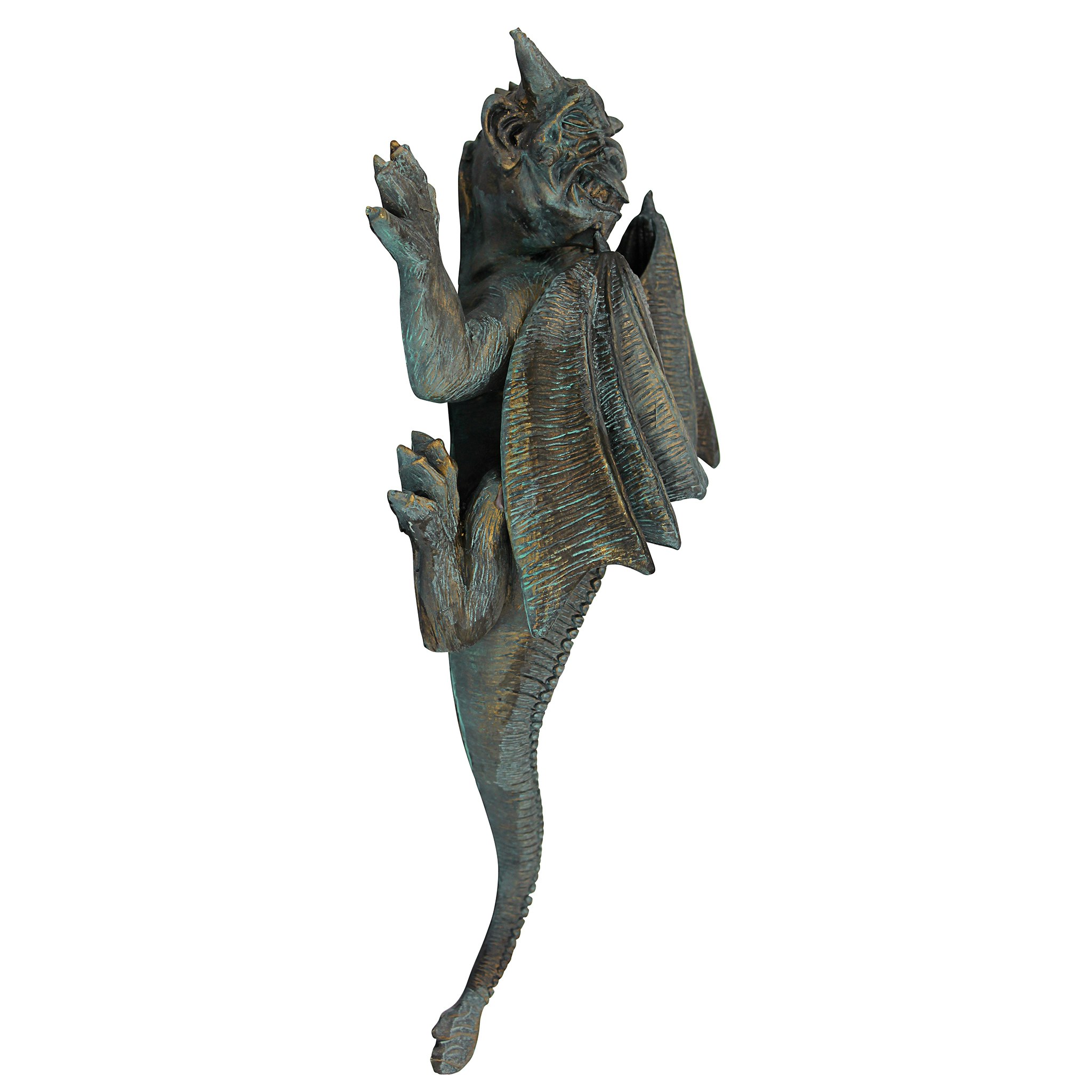 Toscano Gargoyle Demon on the Loose Wall Sculpture - Medium